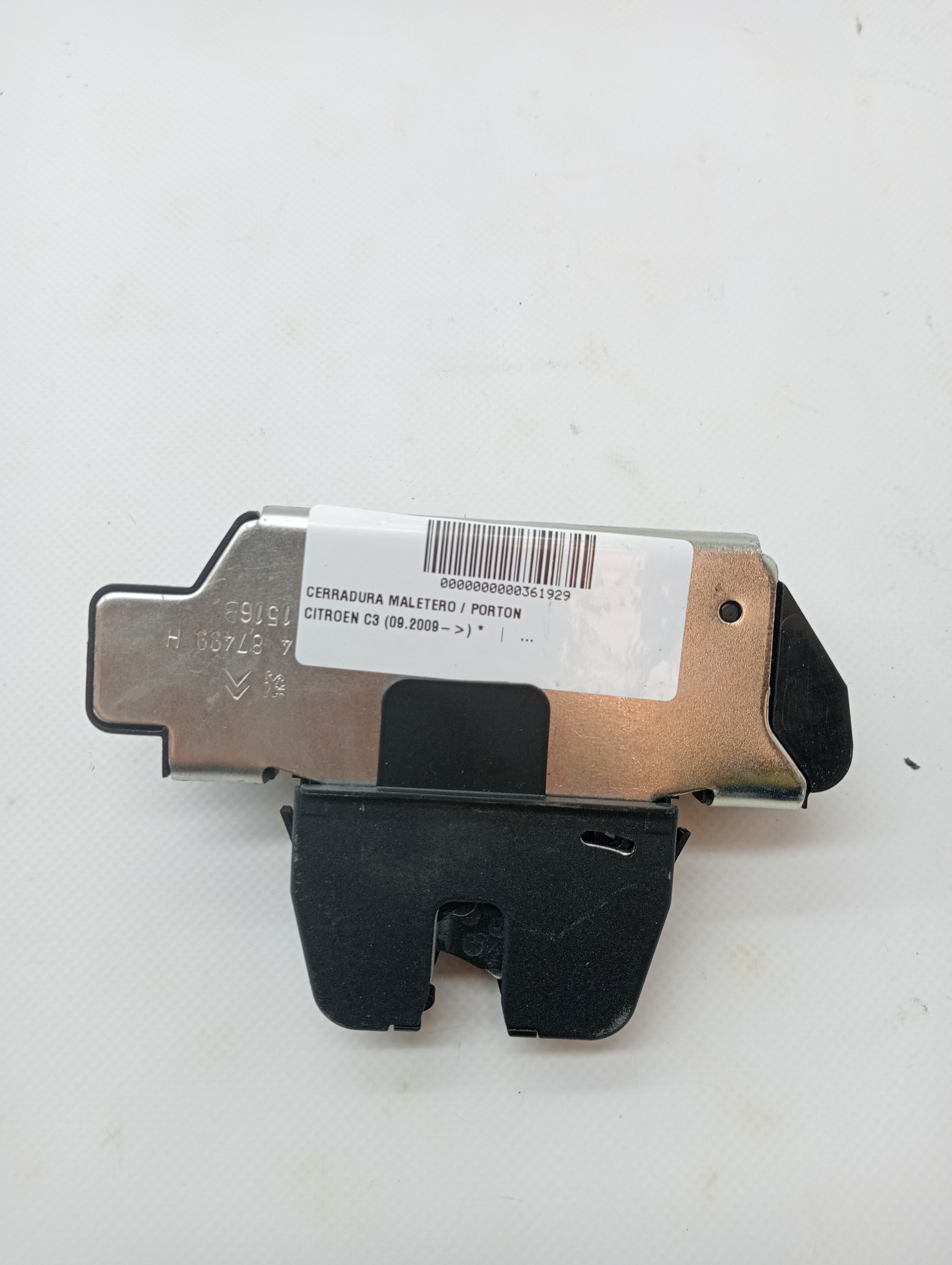 Serrure de coffre/hayon CITROEN C3