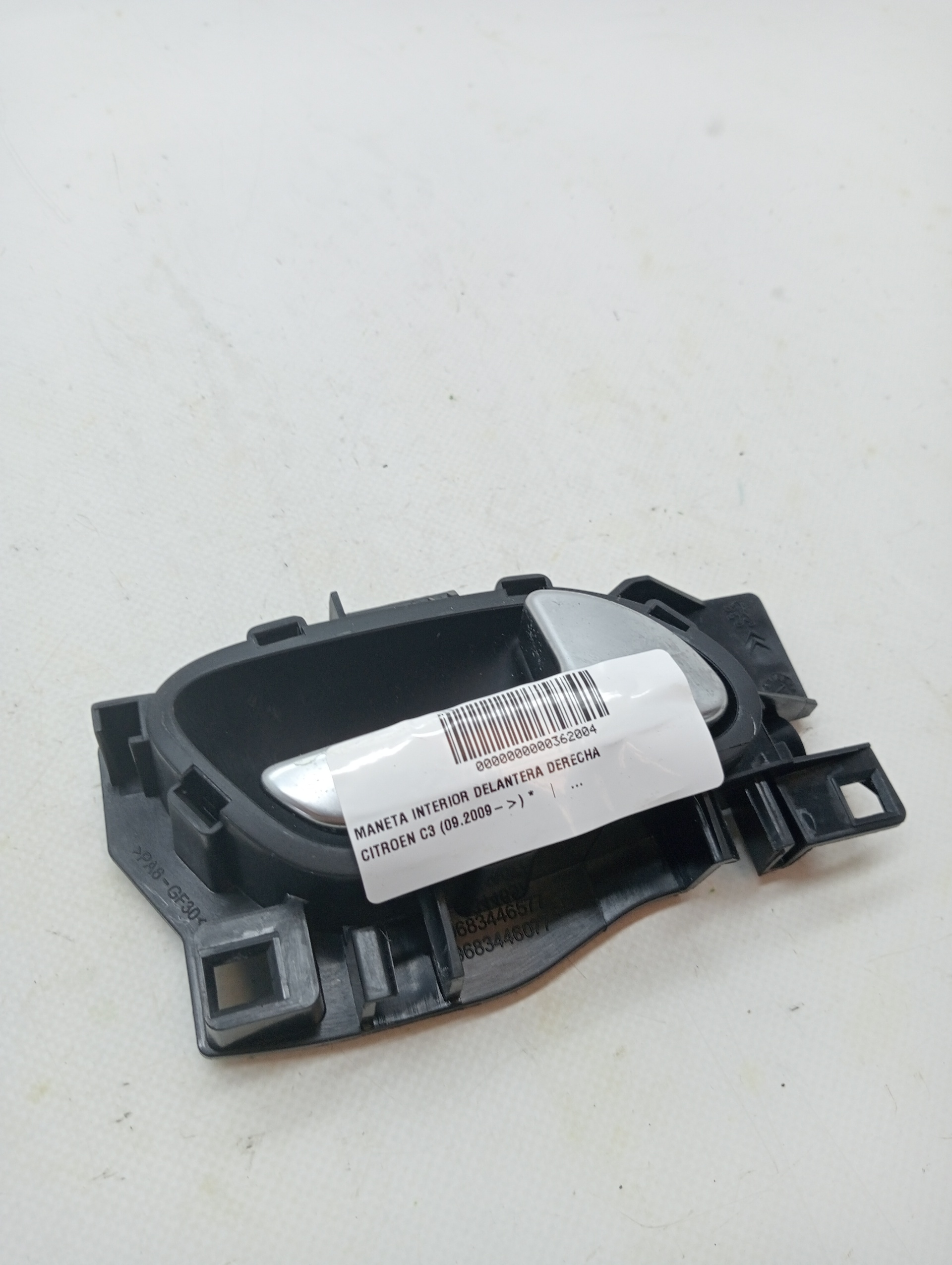 Puxador interno dianteiro direito CITROEN C3