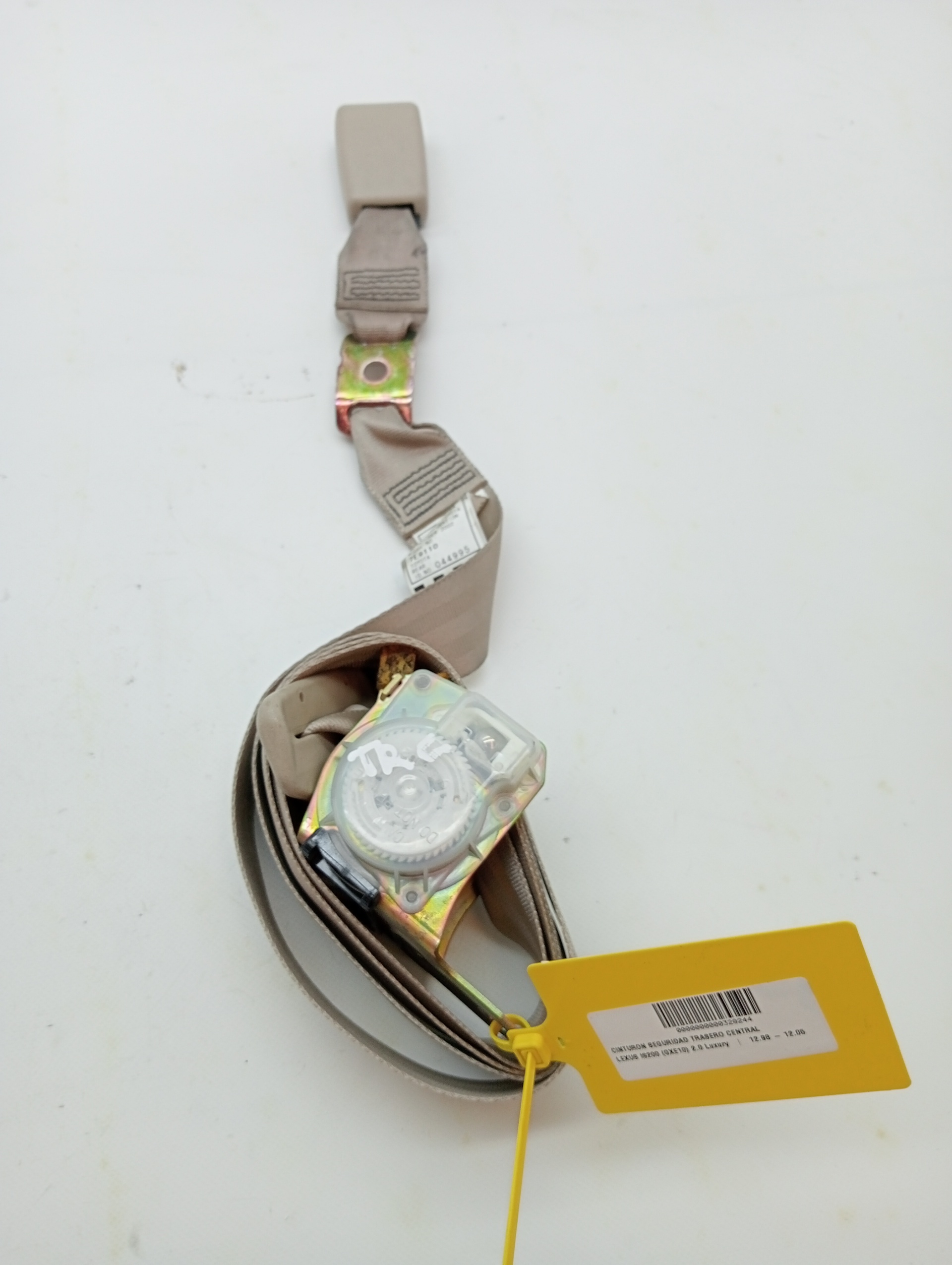 Ceinture de sécurité arrière centrale LEXUS IS200 (GXE10)