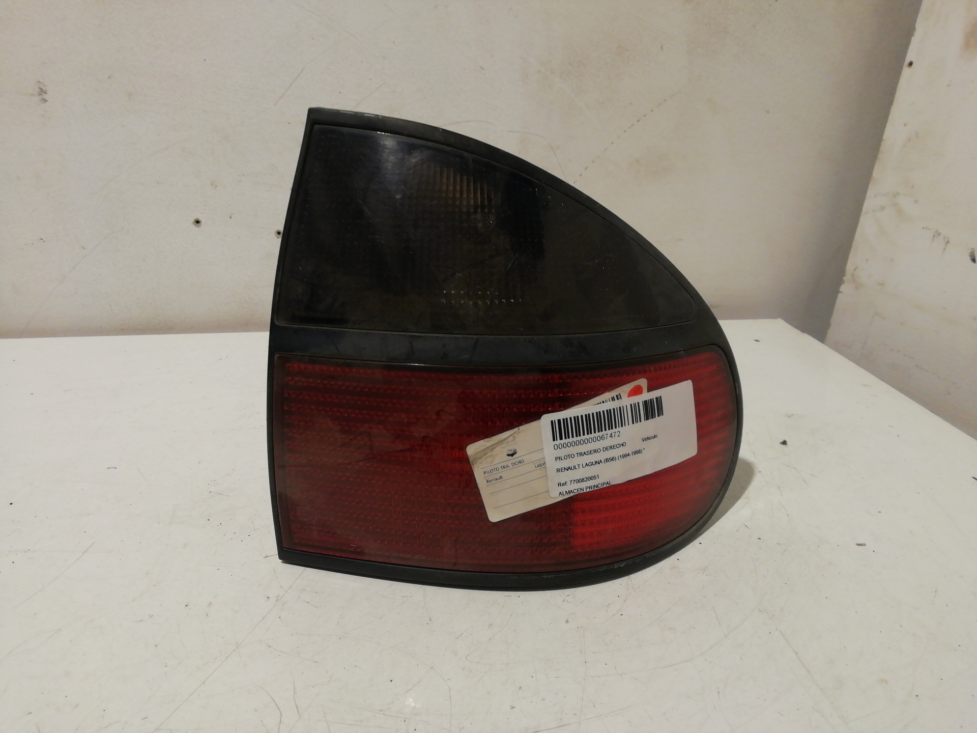 Rear Light Right RENAULT LAGUNA (B56)