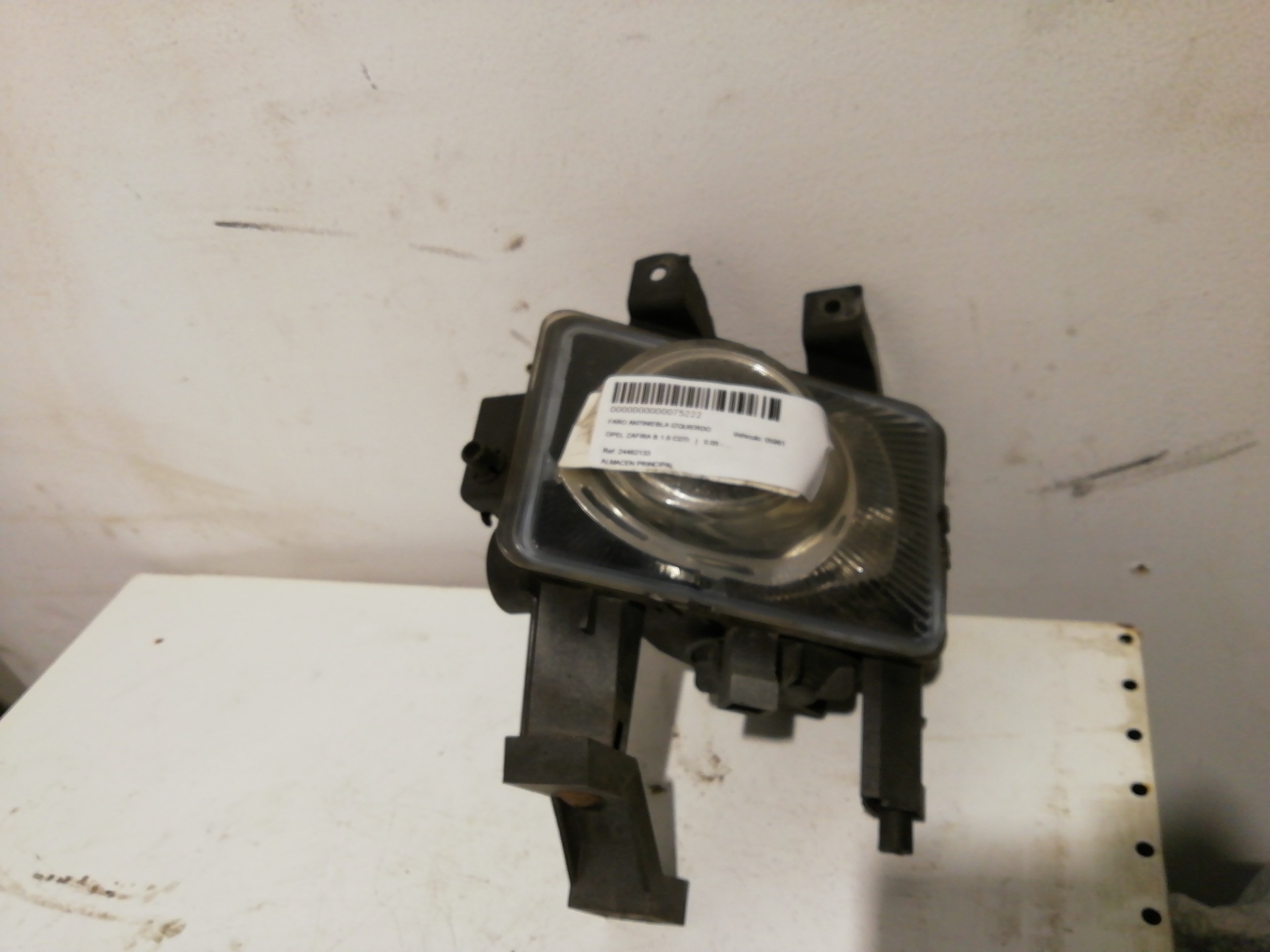 Left fog lamp OPEL ZAFIRA B