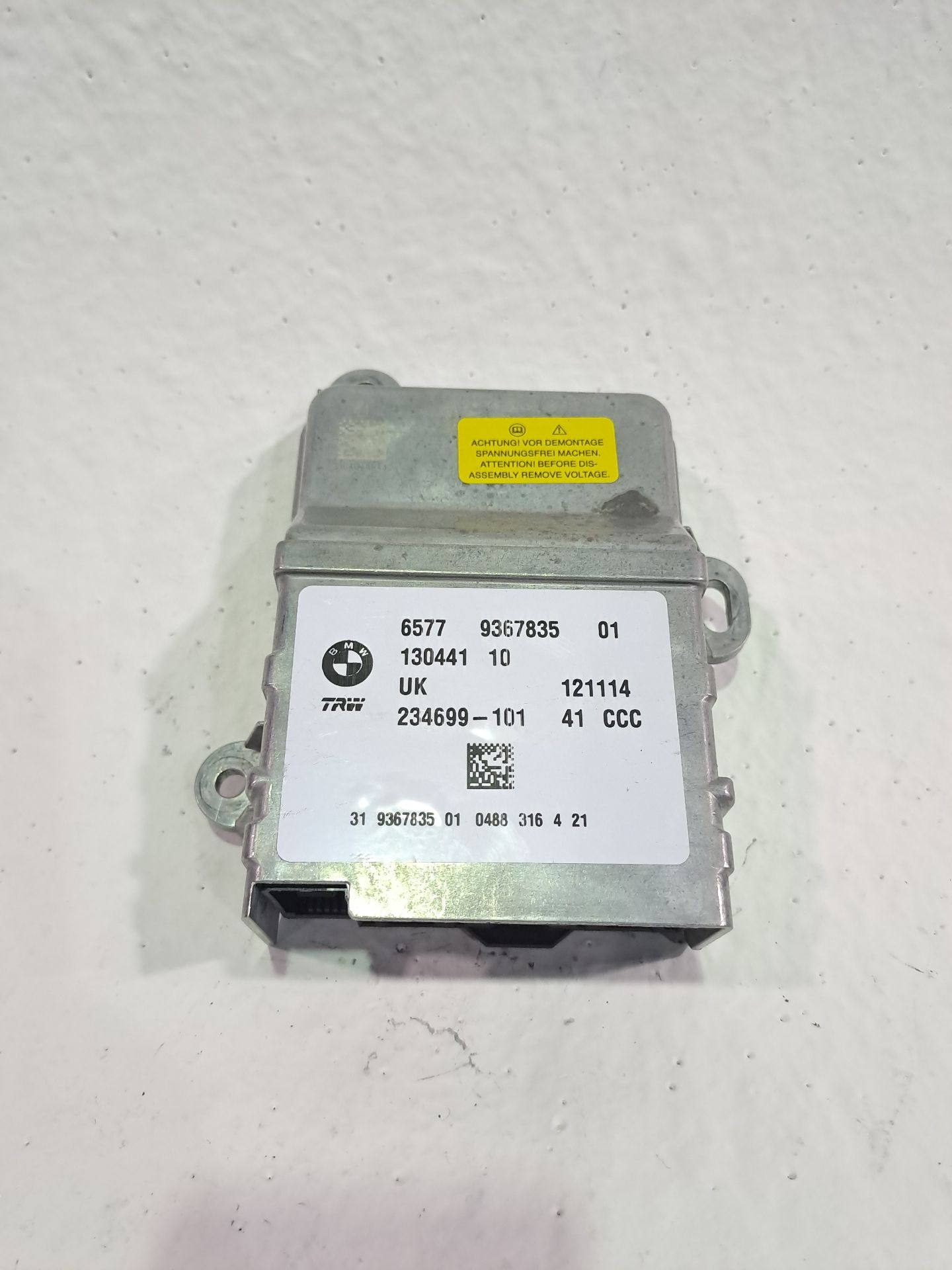 Central do airbag MINI MINI 5-TRG. (F55)