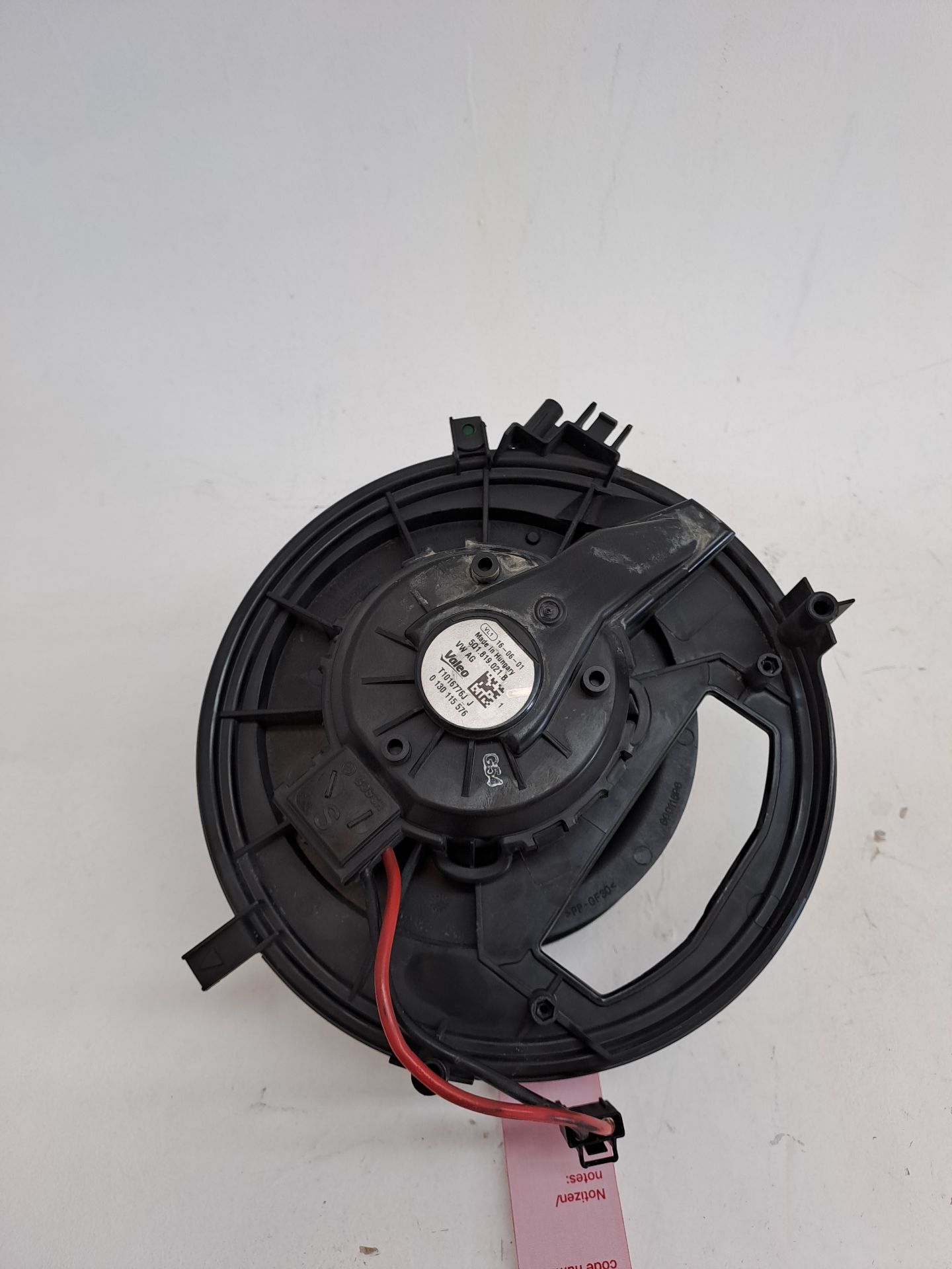 Moteur de ventilation de chauffage VOLKSWAGEN GOLF VII SPORTSVAN