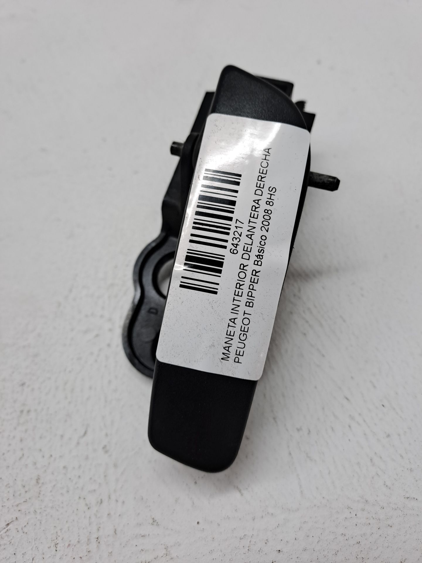 Front Right Interior Door Handle PEUGEOT BIPPER