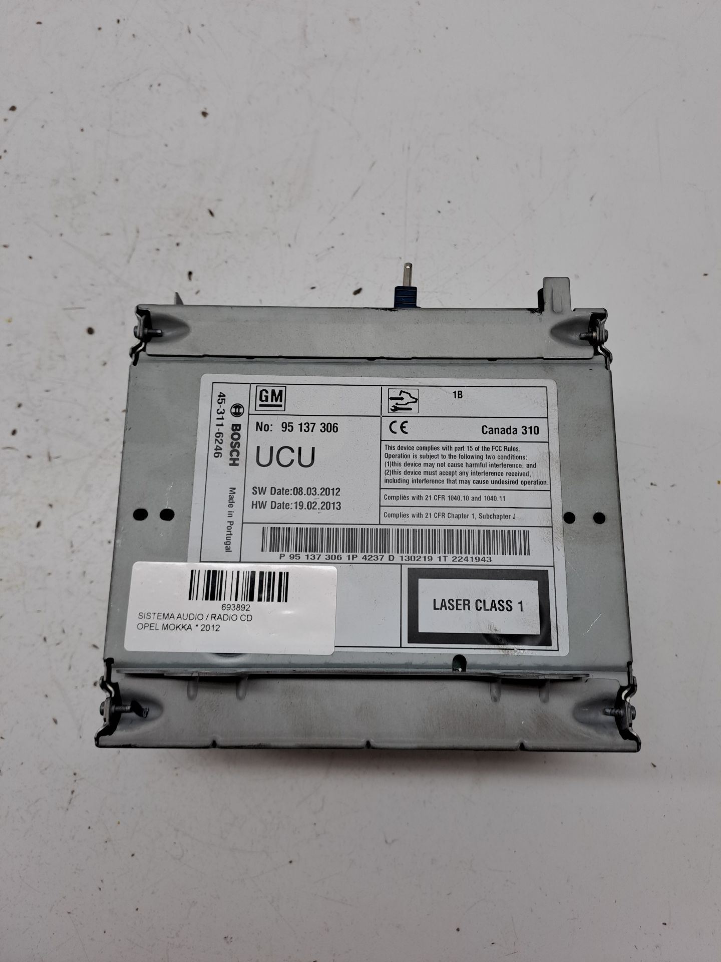 Audiosystem / CD-Radio OPEL MOKKA