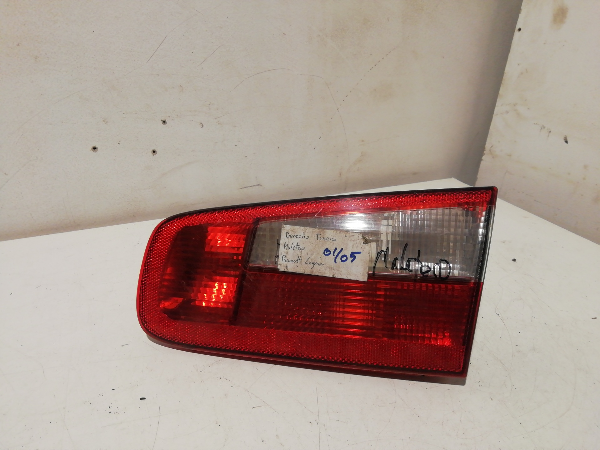 Rear Light Right RENAULT LAGUNA II (BG0)