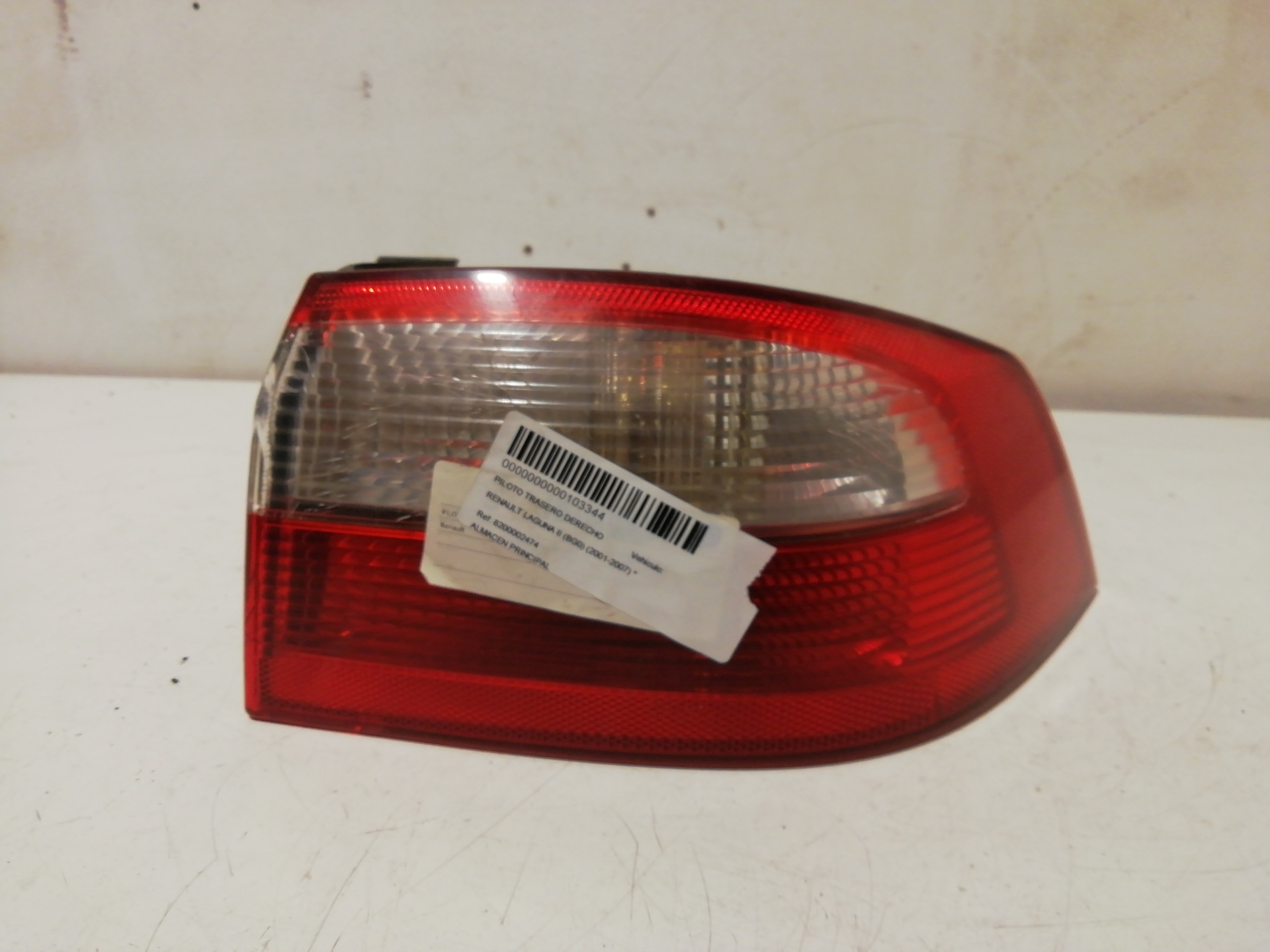 Rear Light Right RENAULT LAGUNA II (BG0)