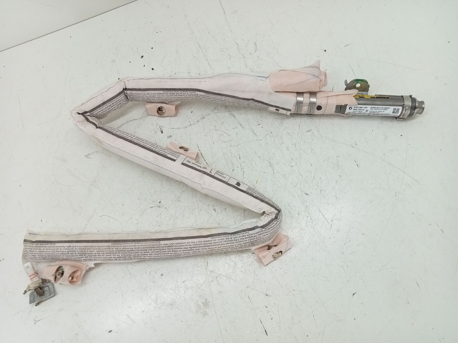 Front Left Curtain Airbag SMART FORTWO CABRIO