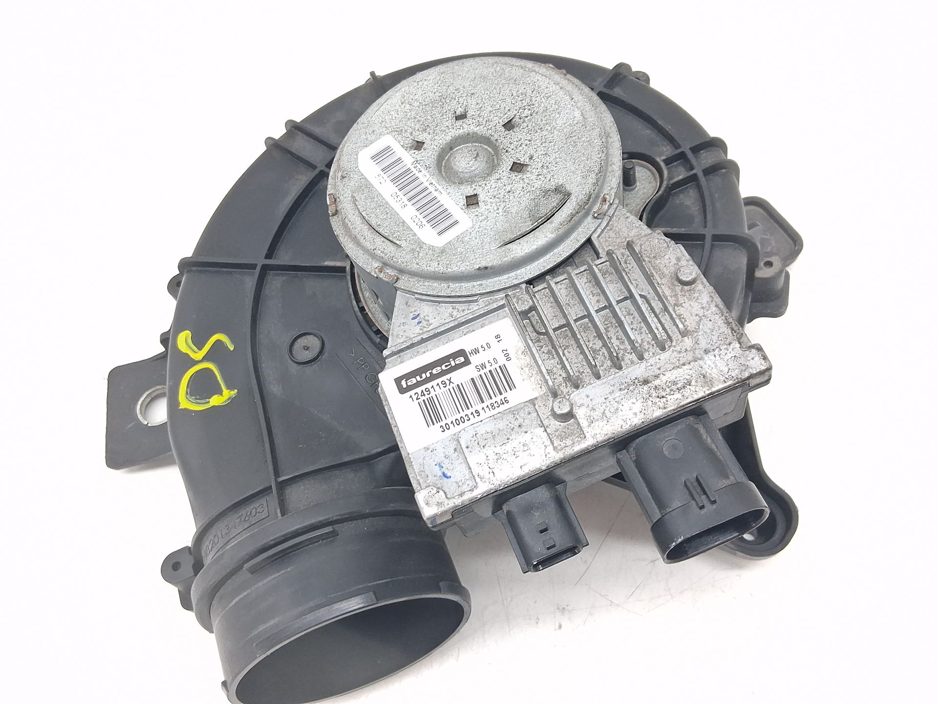 Heater blower SMART FORTWO CABRIO
