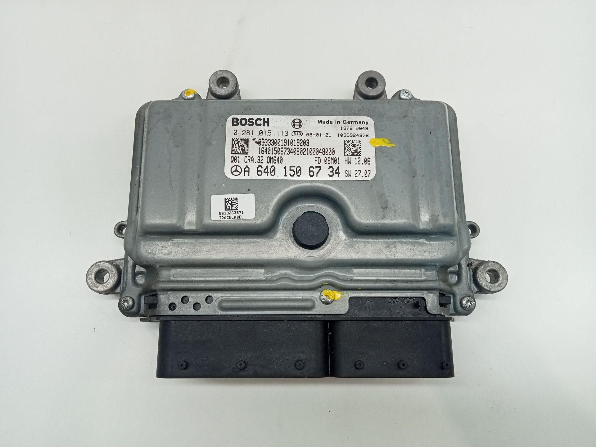 Engine control unit ECU MERCEDES-BENZ CLASE B (W245)
