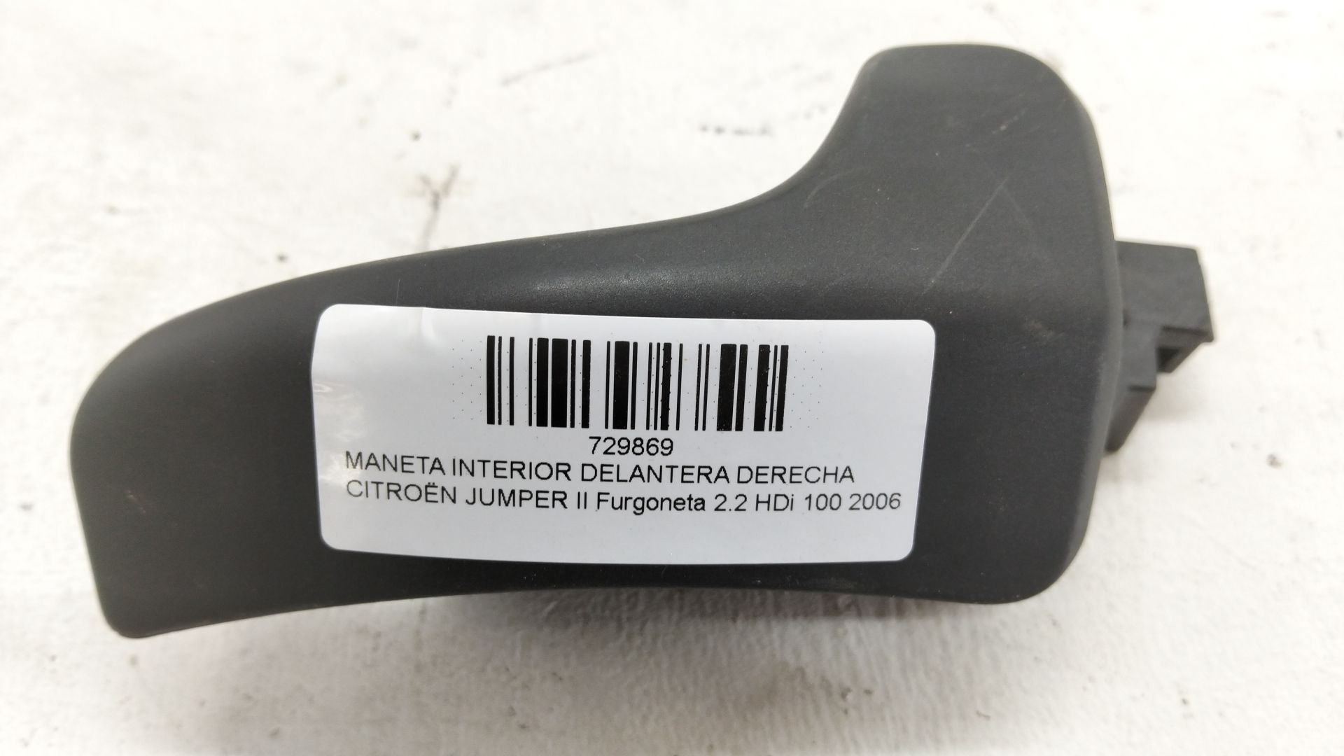 Poignée intérieure avant droite CITROEN JUMPER II FURGONETA