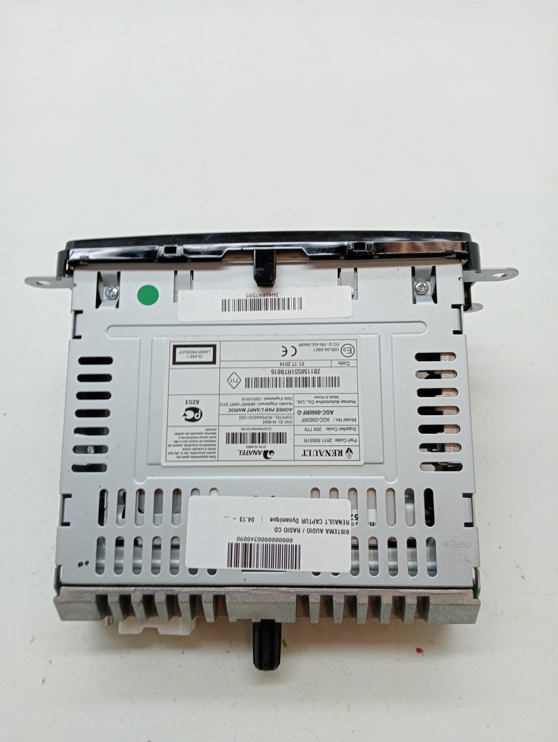 Sistema audio / Radio CD RENAULT CAPTUR