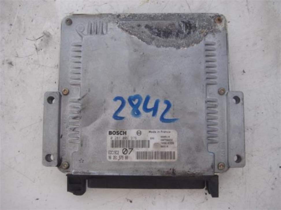 Engine control unit ECU CITROEN XSARA BERLINA