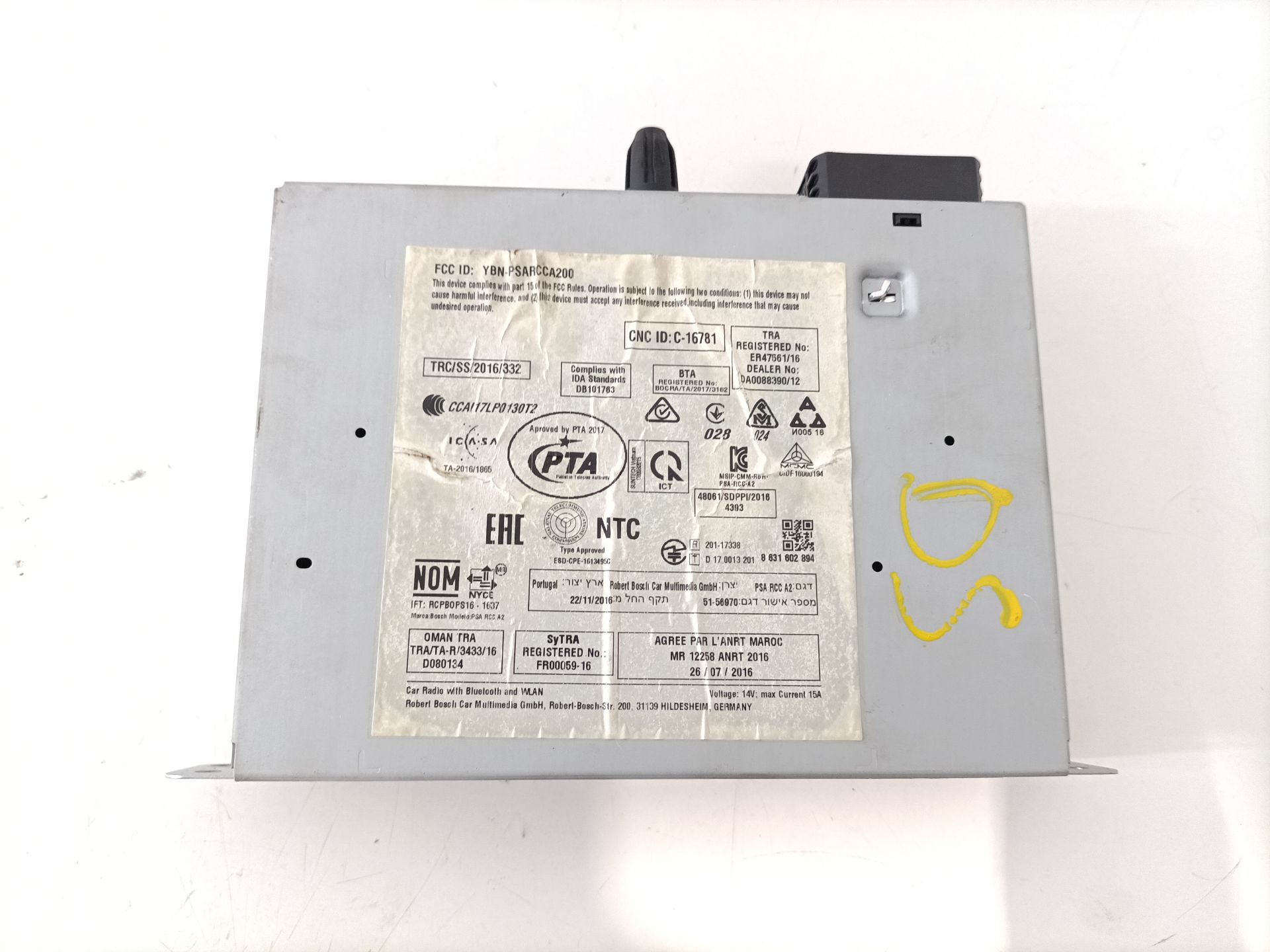 Module électronique CITROEN C4 BERLINA