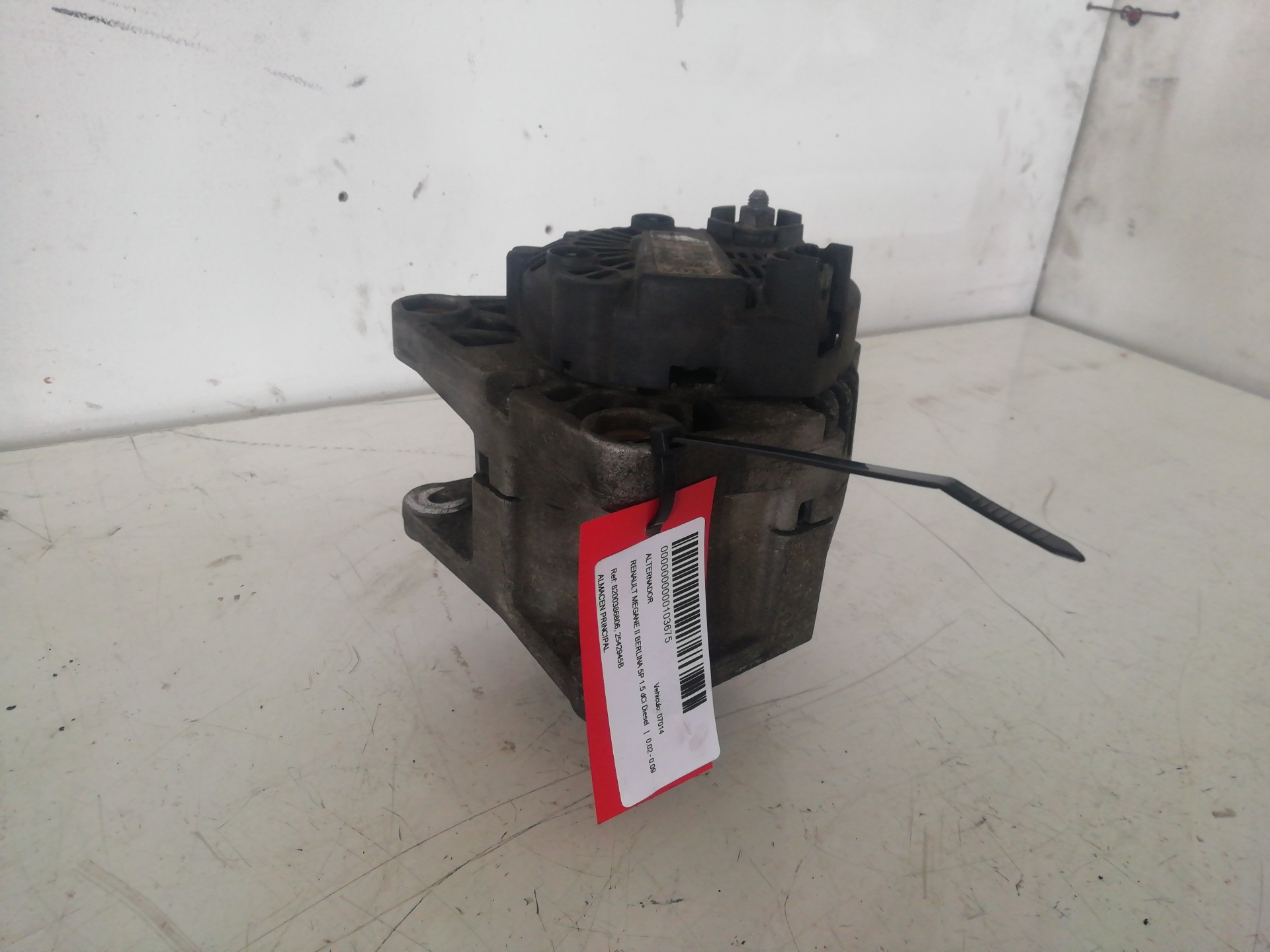 Lichtmaschine RENAULT MEGANE II BERLINA 5P