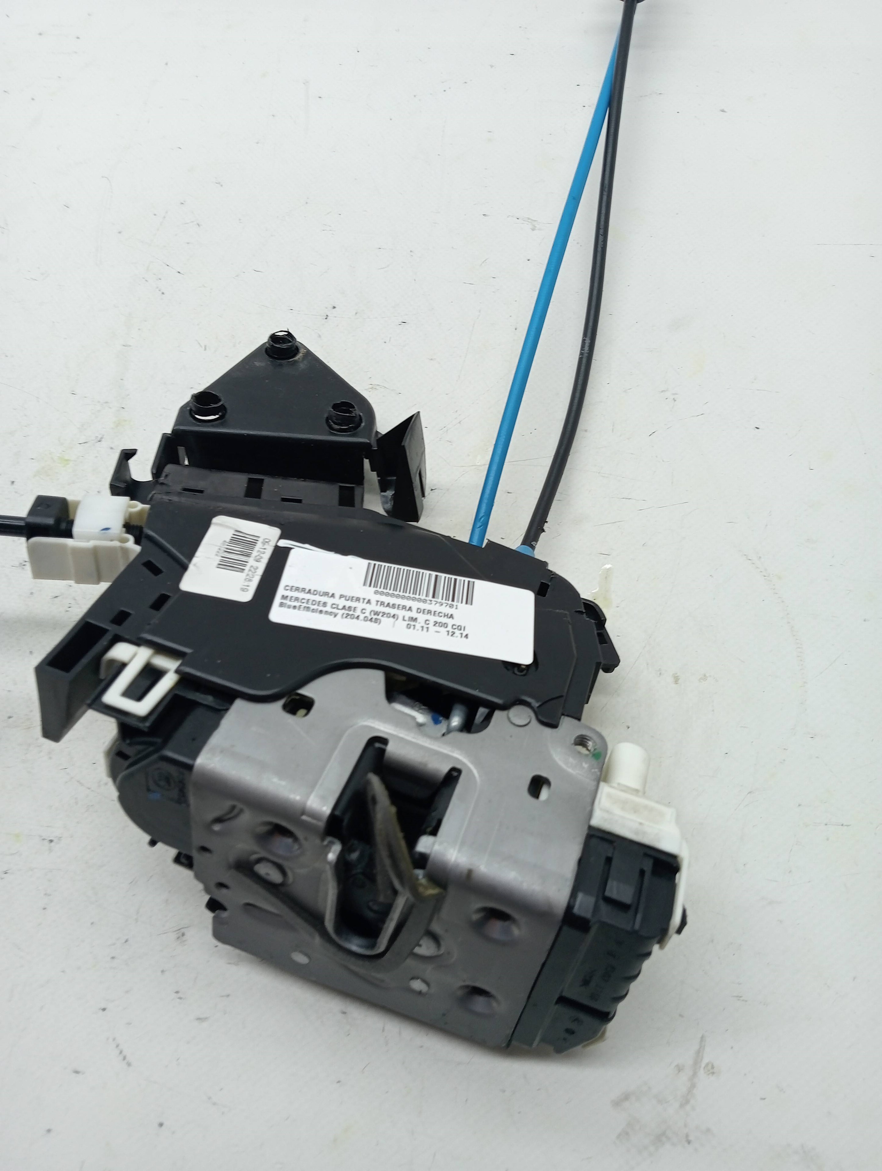 Rear right door lock MERCEDES-BENZ CLASE C (W204) LIM.