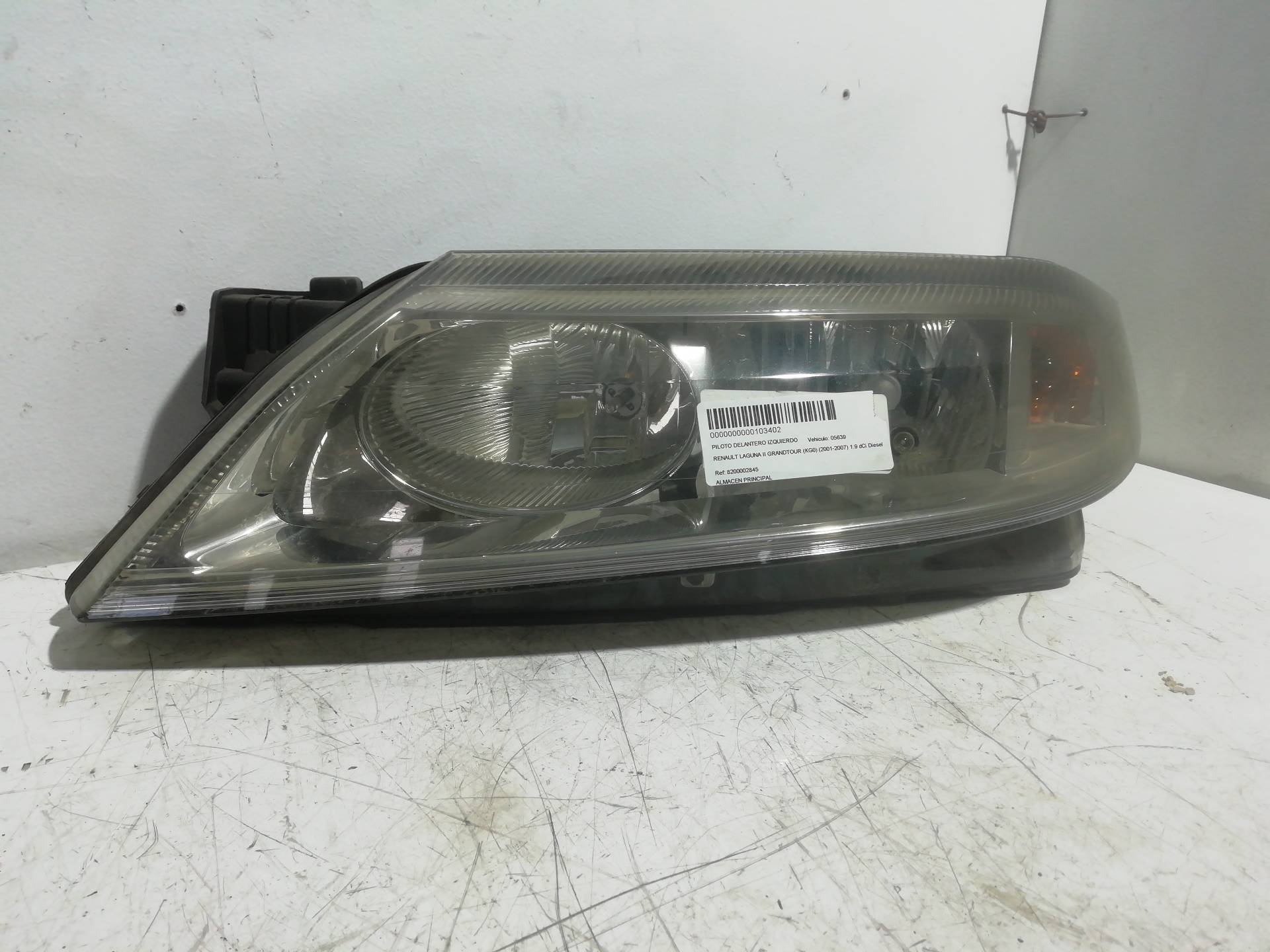 Scheinwerfer links RENAULT LAGUNA II GRANDTOUR (KG0)