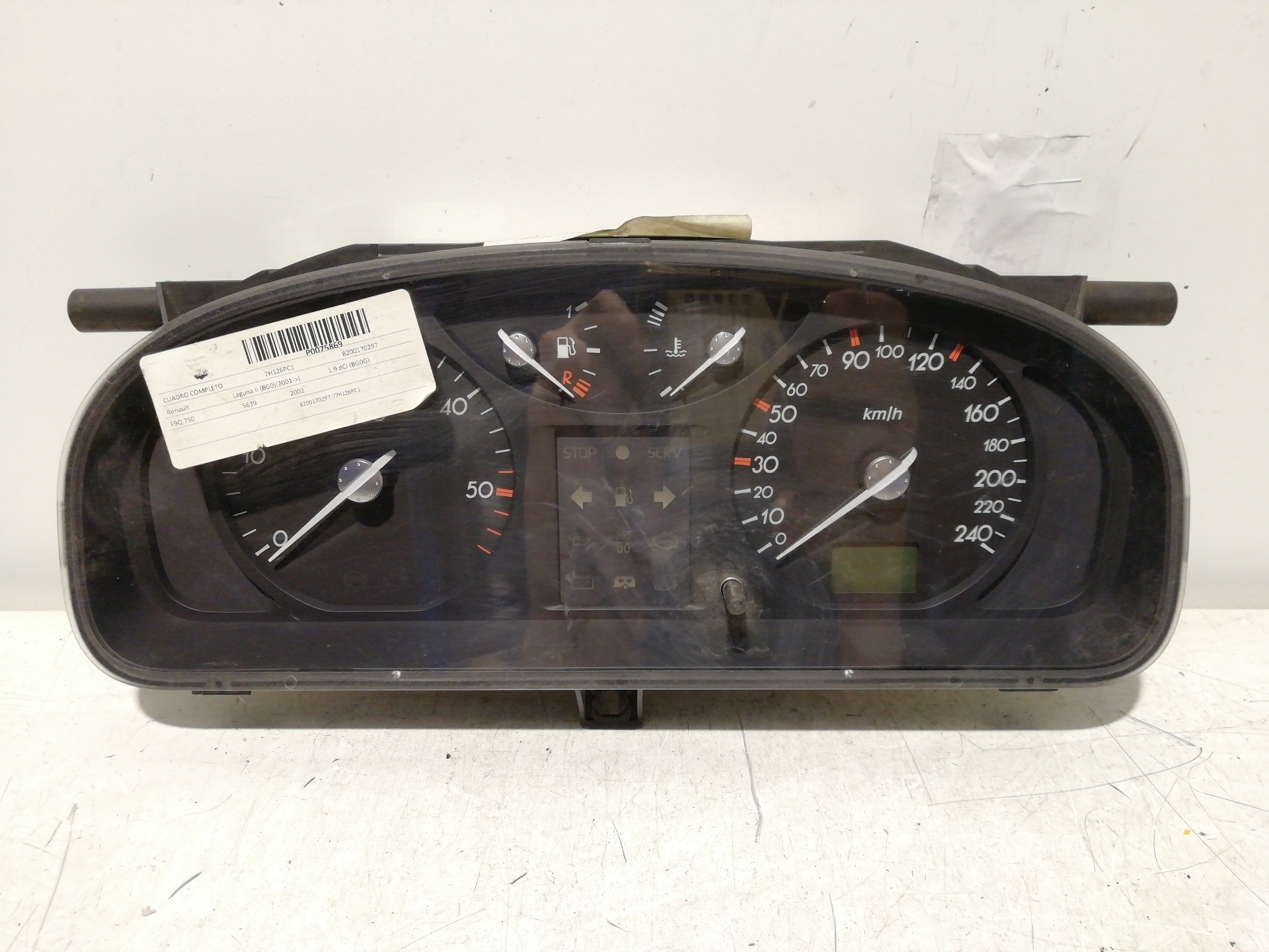 Combiné d’instruments RENAULT LAGUNA II GRANDTOUR (KG0)