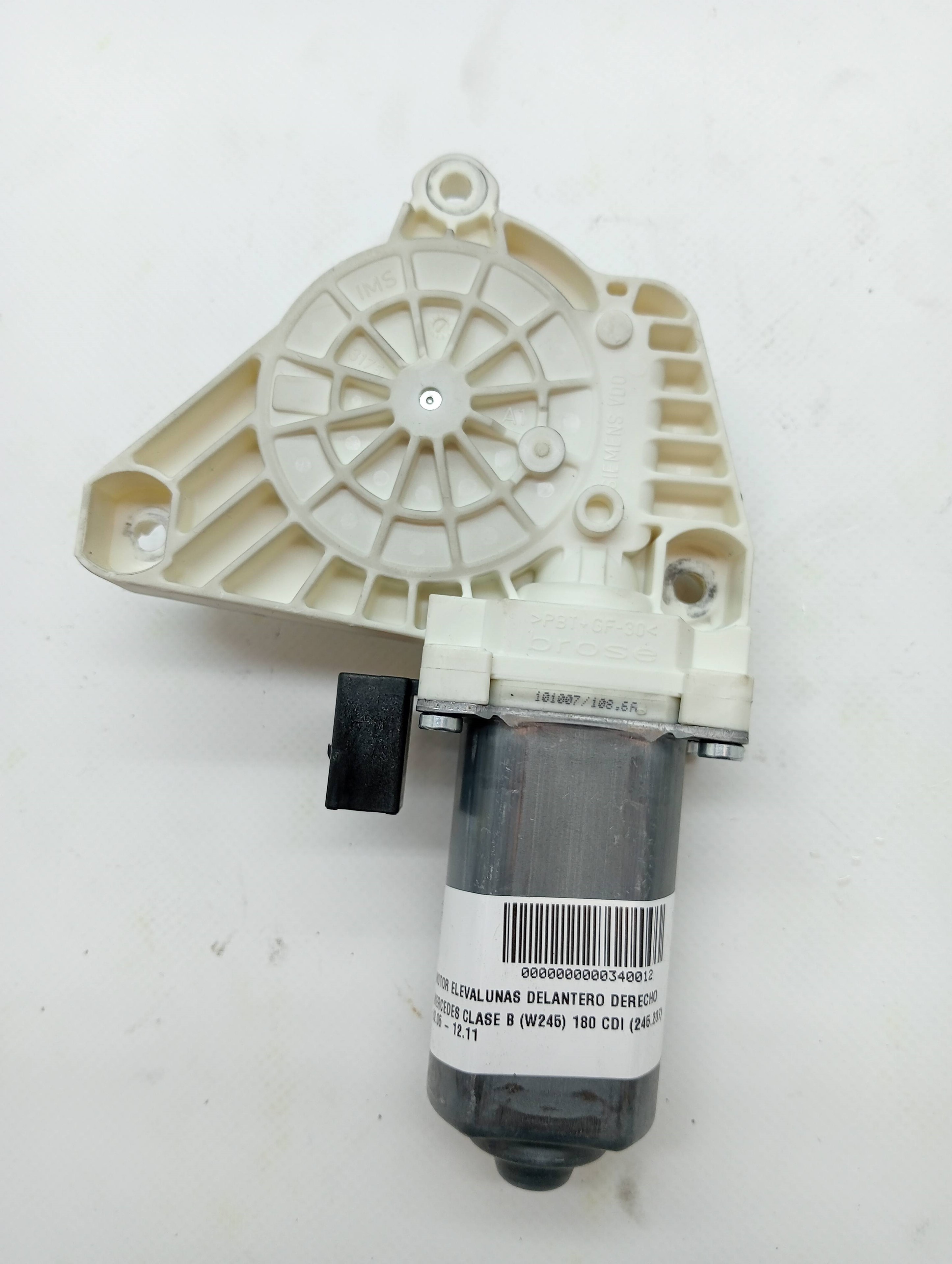 Motor vidro elétrico dianteiro direito MERCEDES-BENZ CLASE B (W245)