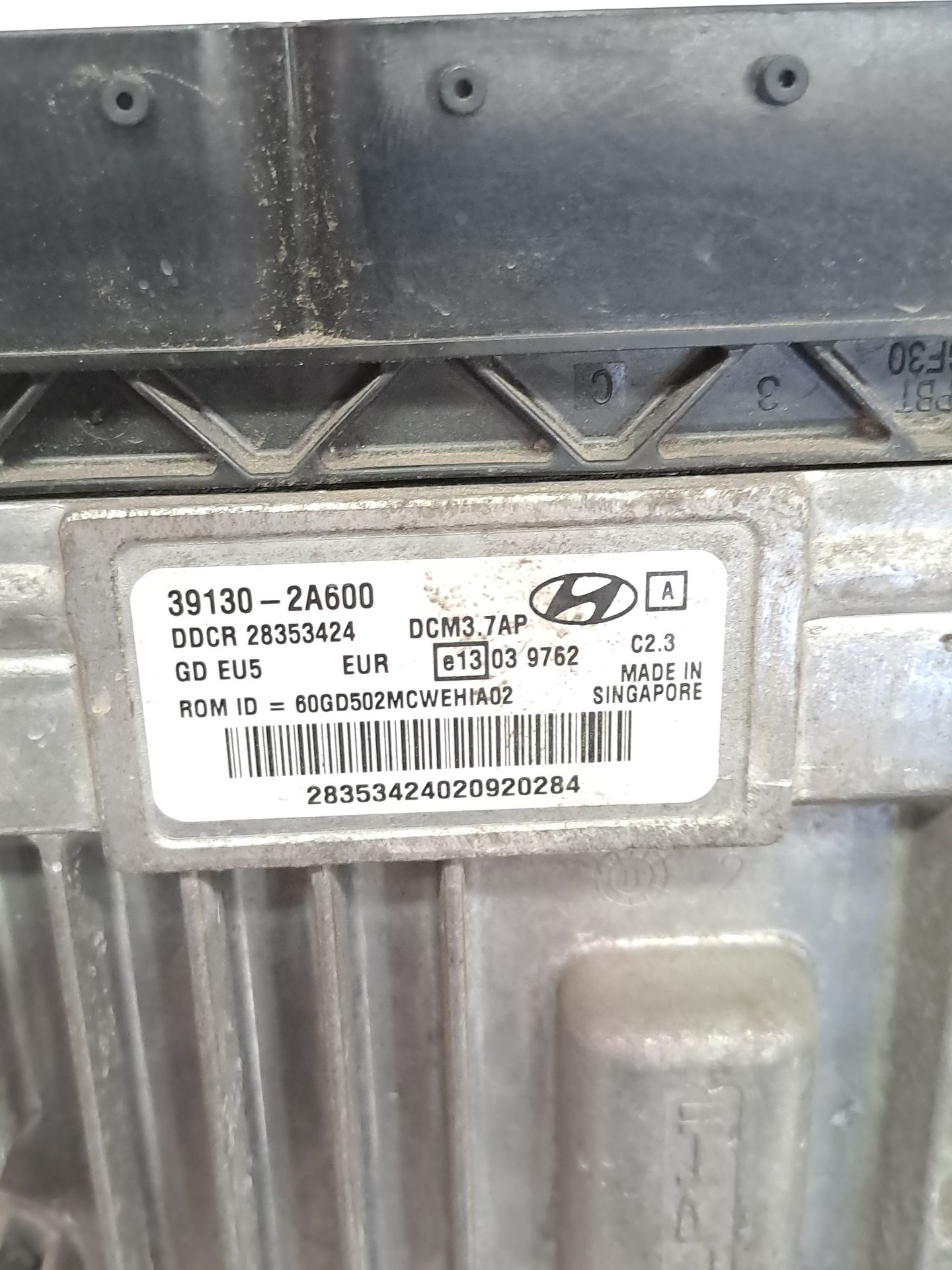 Engine control unit ECU HYUNDAI I30CW