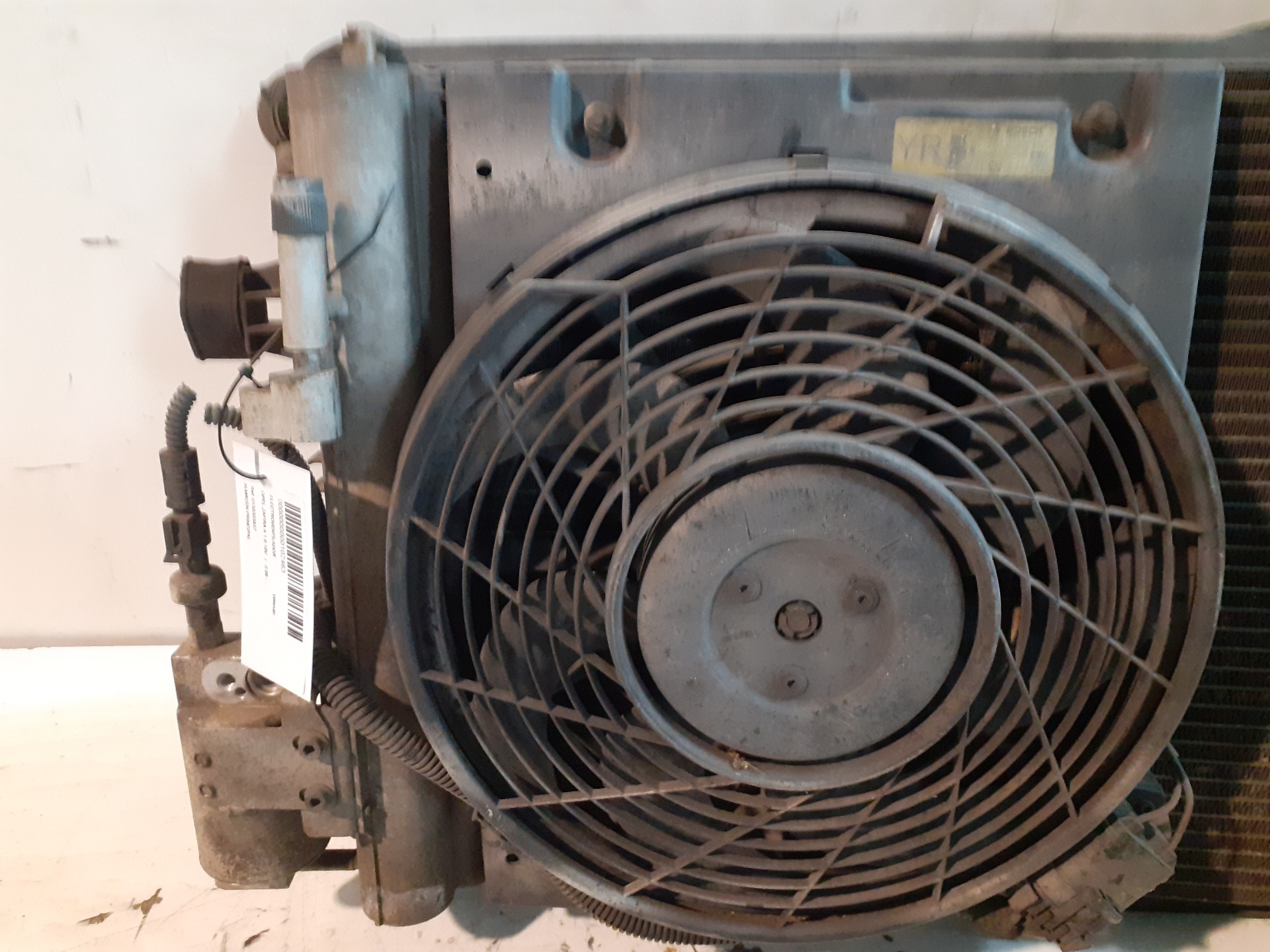 Radiator fan OPEL ZAFIRA A