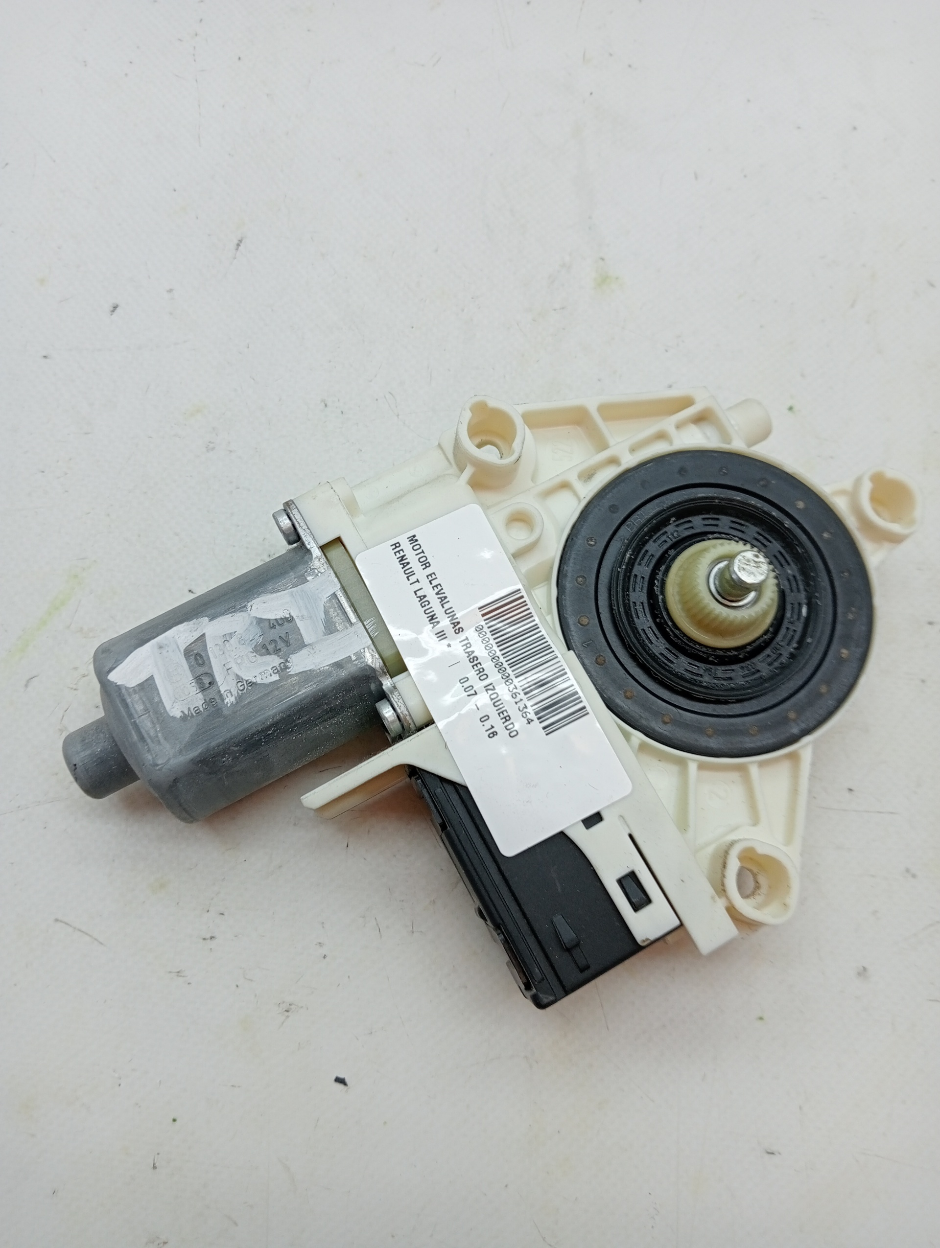 Motor vidro elétrico traseiro esquerdo RENAULT LAGUNA III