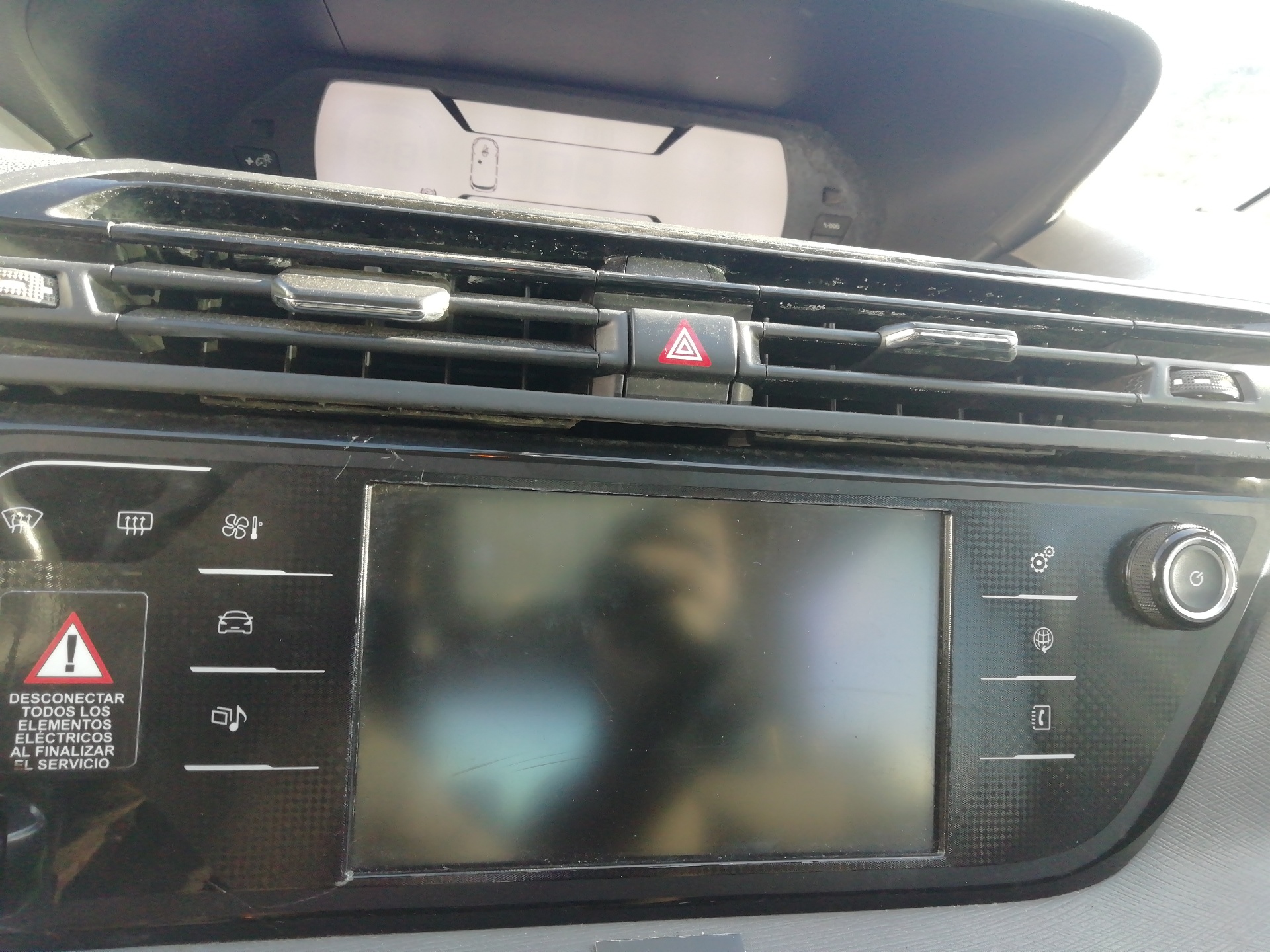 Multifunktionsanzeige CITROEN C4 SPACETOURER