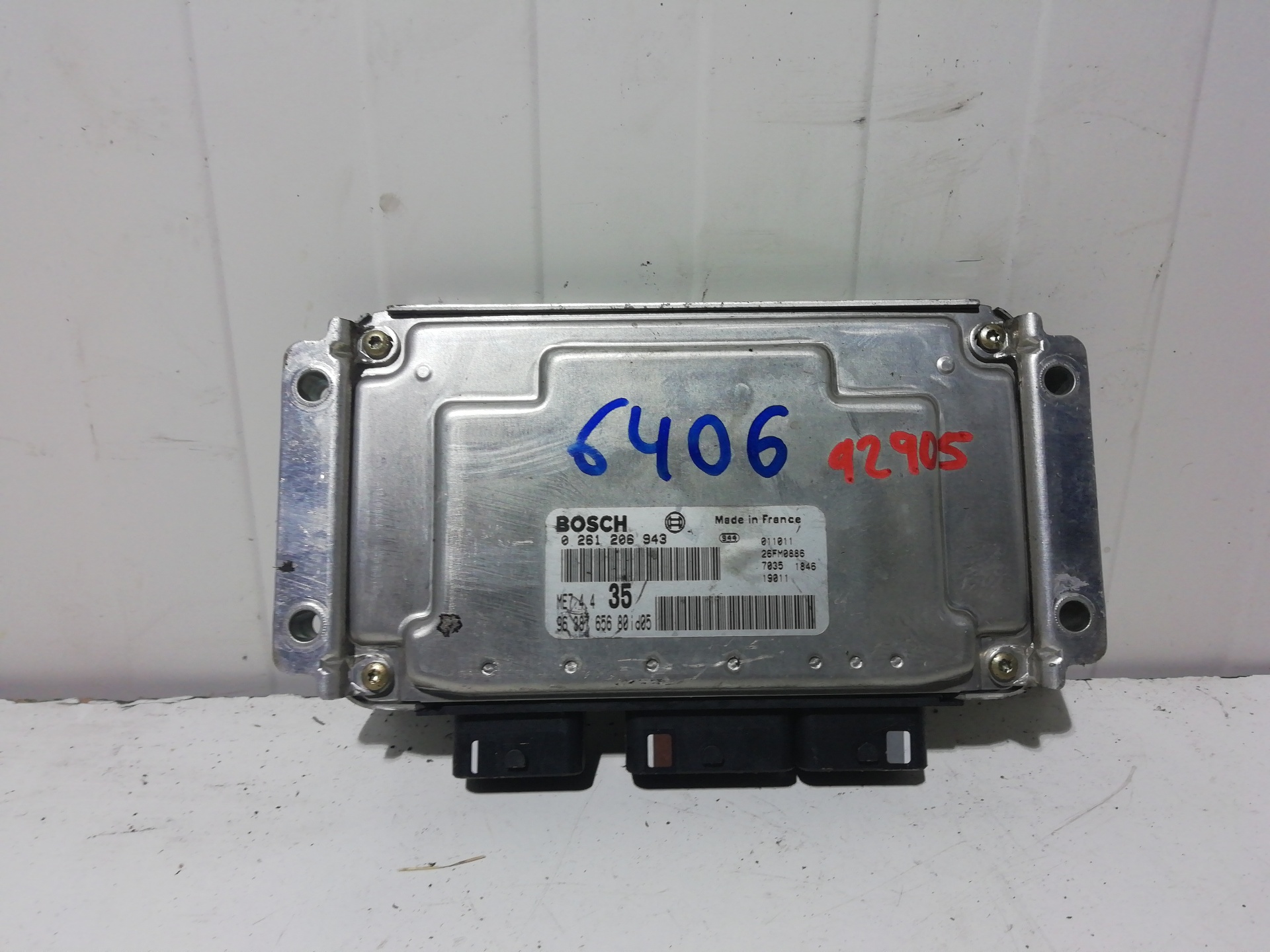 Engine control unit ECU PEUGEOT 307 (S1)