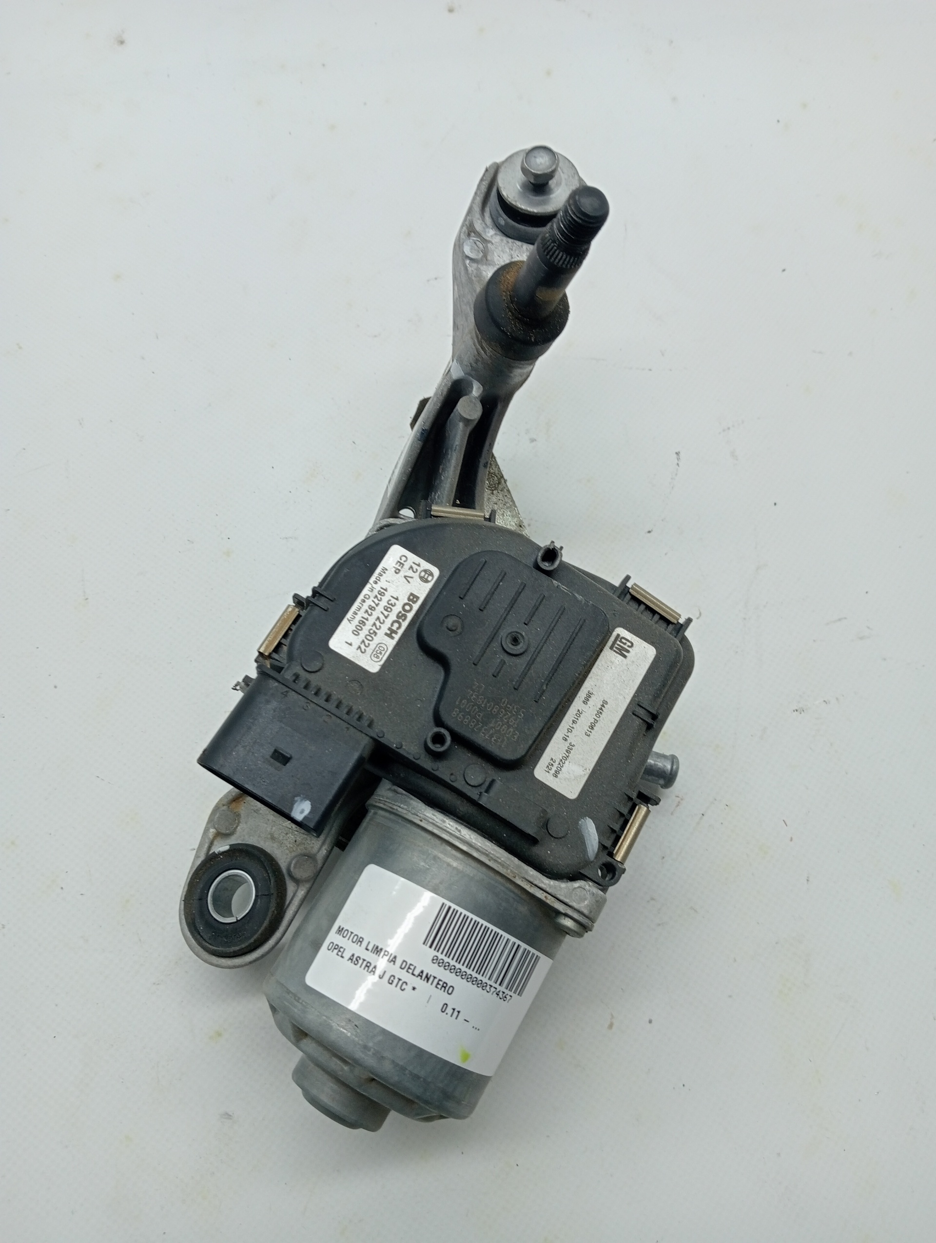 Scheibenwischermotor vorne OPEL ASTRA J GTC
