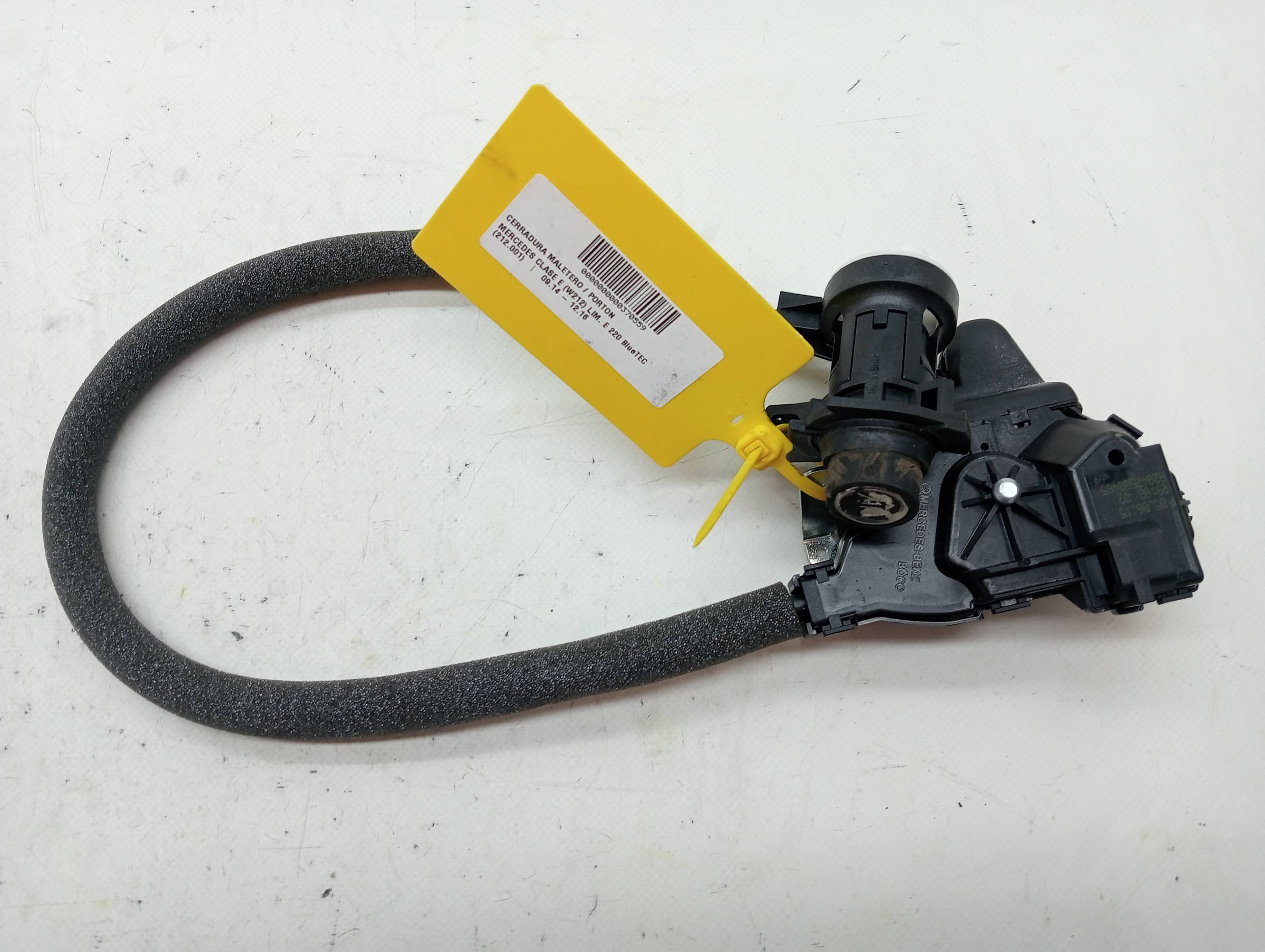 Boot/Tailgate lock MERCEDES-BENZ CLASE E (W212) LIM.