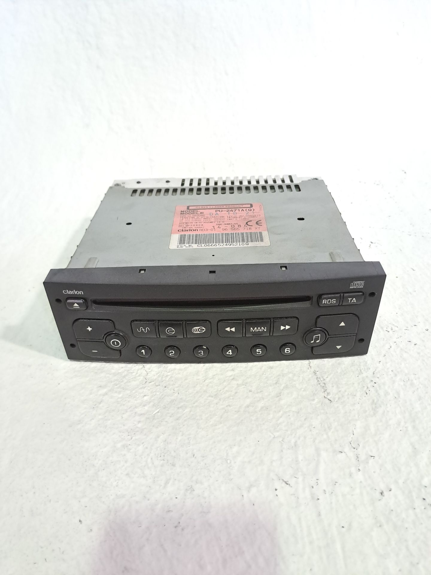 SISTEMA AUDIO / RADIO CD CITROEN C3