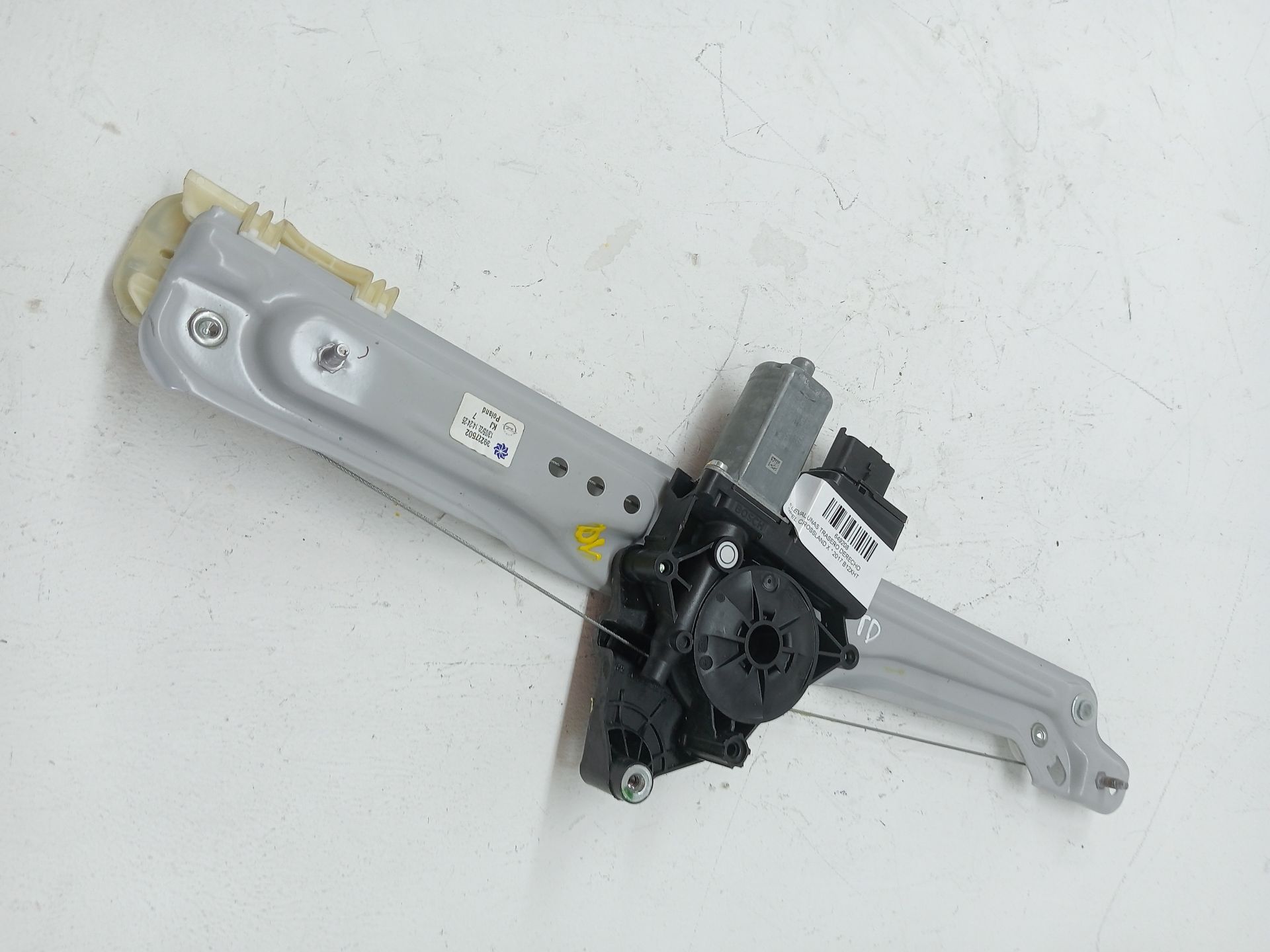 Rear right window regulator OPEL CROSSLAND X