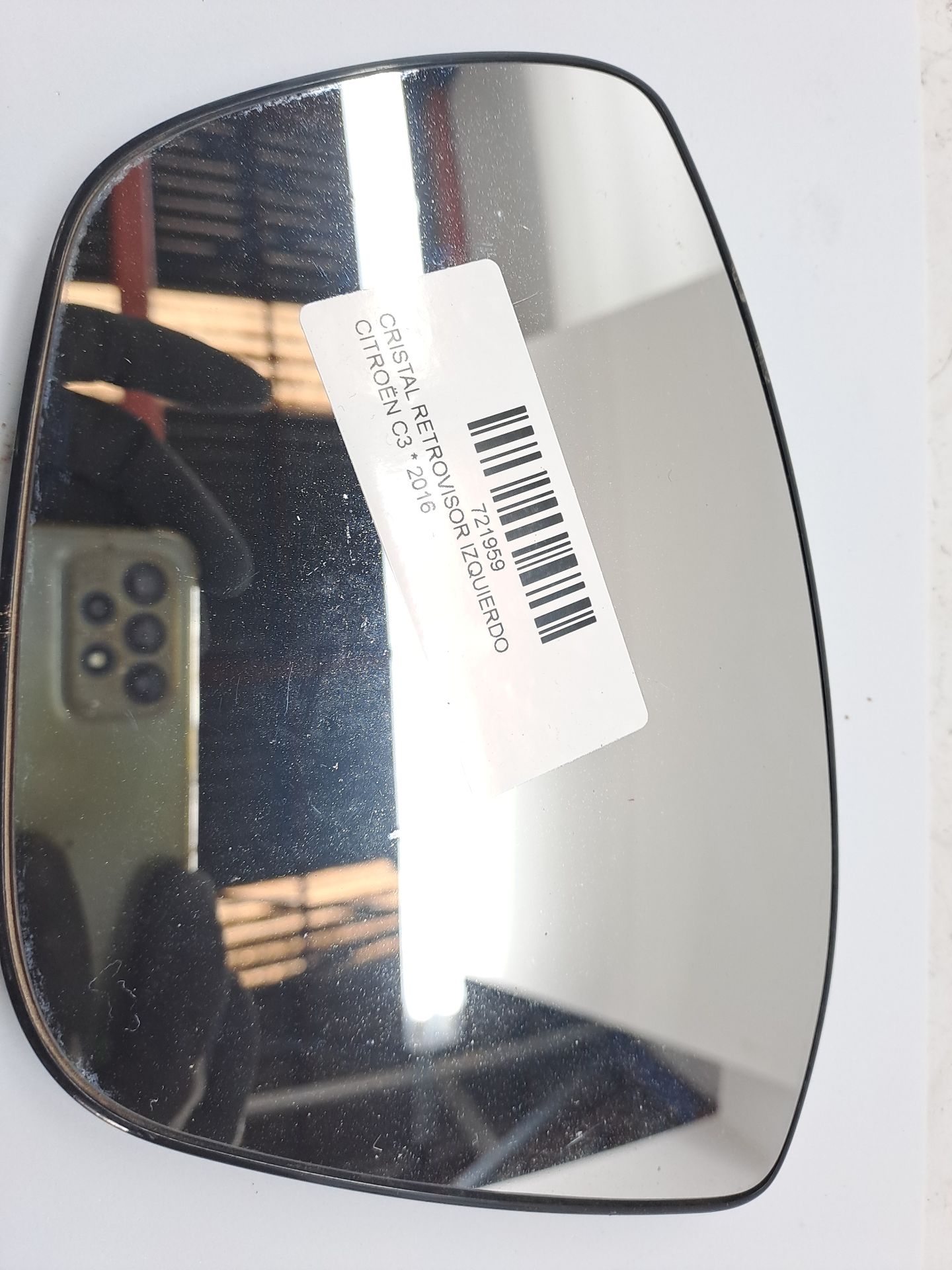Vidro do retrovisor esquerdo CITROEN C3