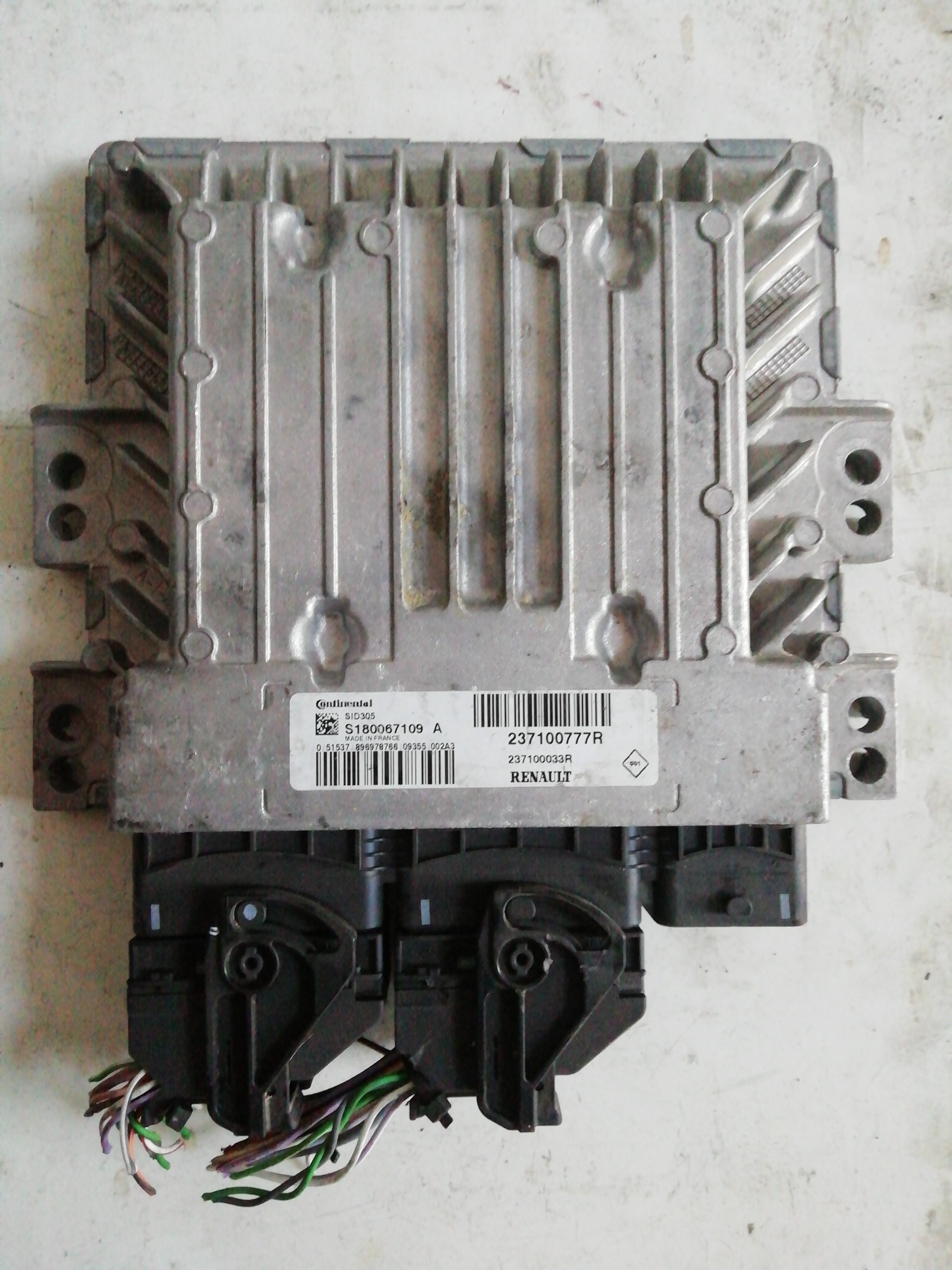 Engine control unit ECU RENAULT MEGANE III COUPE