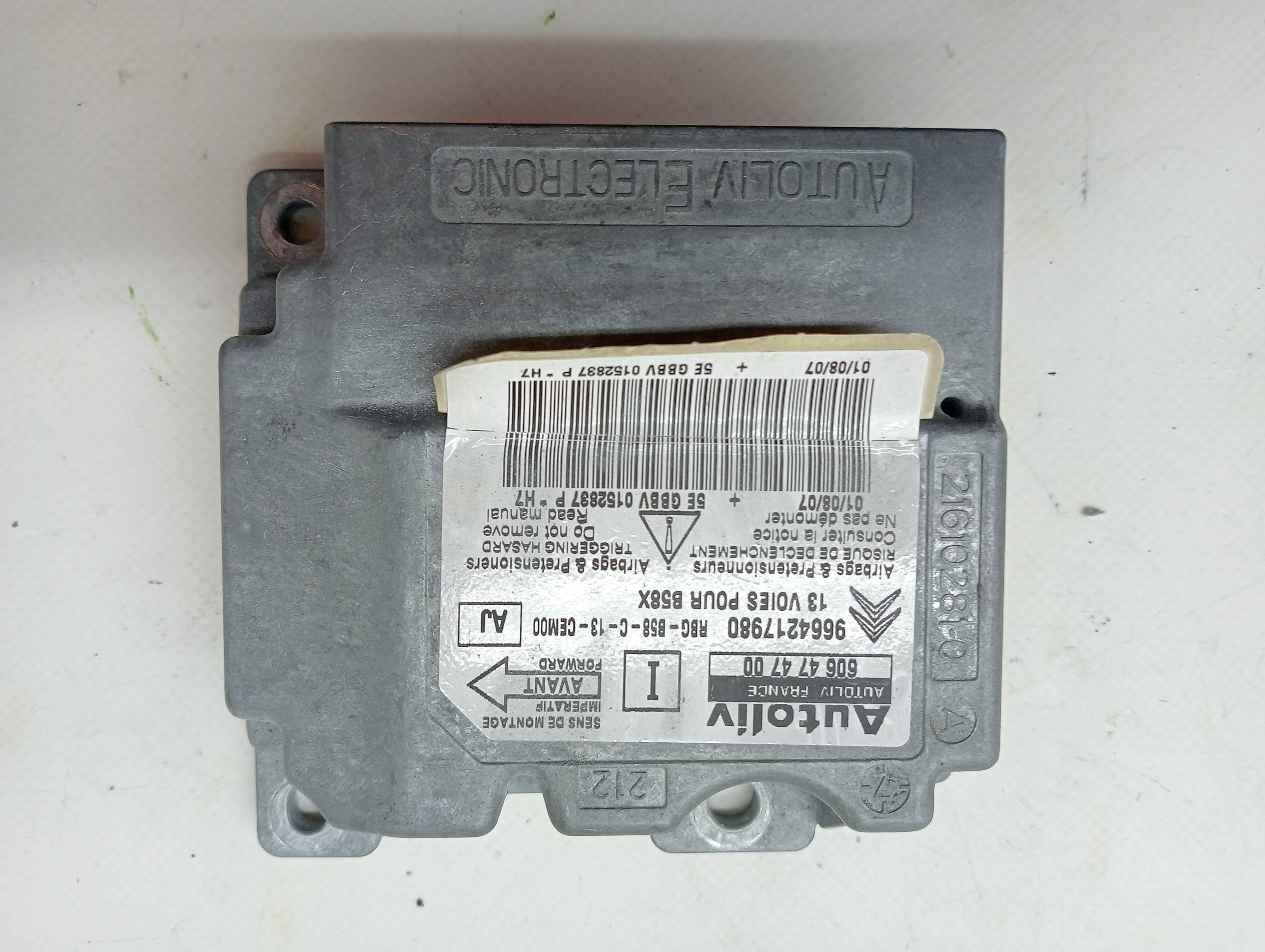 Central do airbag CITROEN C4 GRAND PICASSO