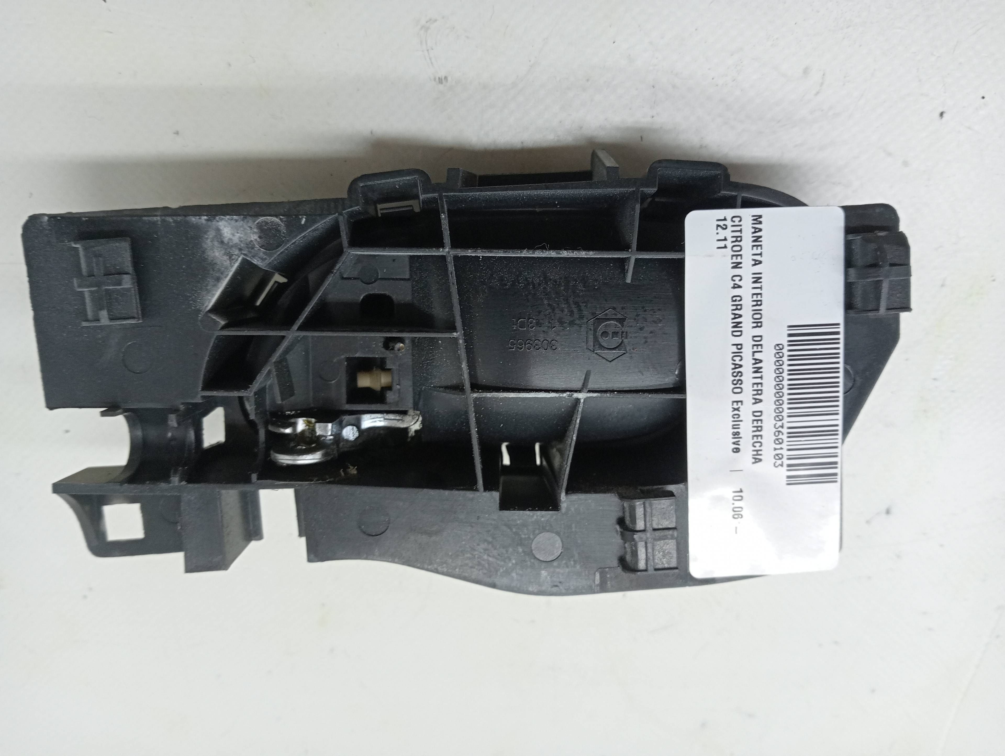 Front Right Interior Door Handle CITROEN C4 GRAND PICASSO