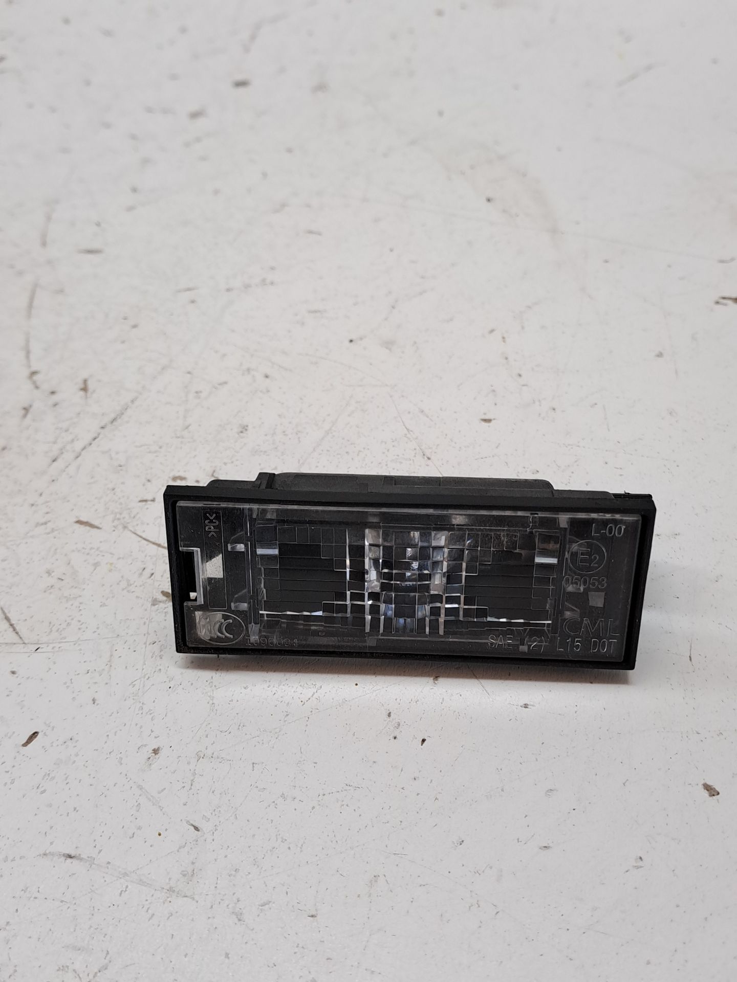 Number Plate Light RENAULT MEGANE III SPORT TOURER