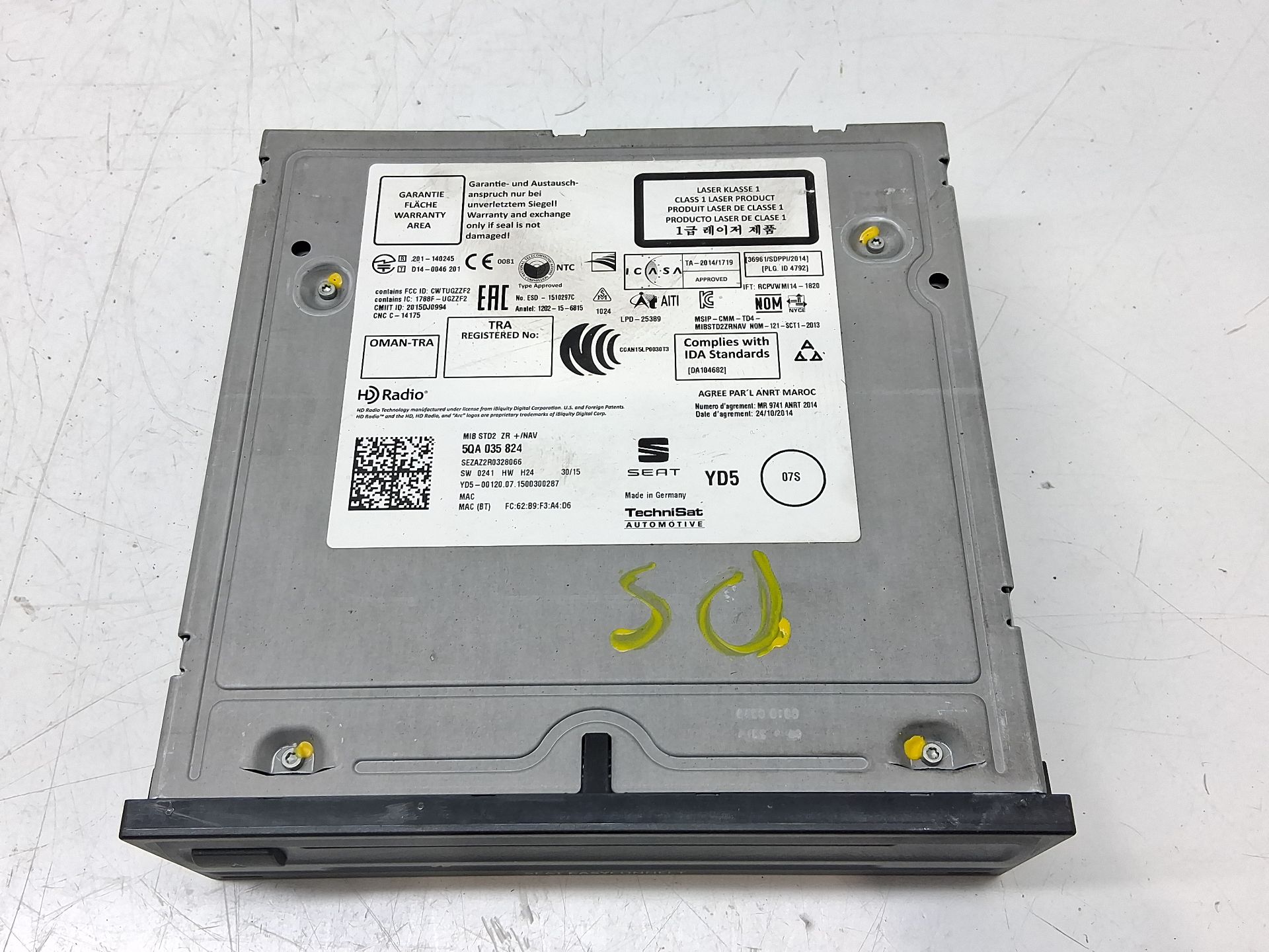 Audiosystem / CD-Radio SEAT IBIZA (6J5)