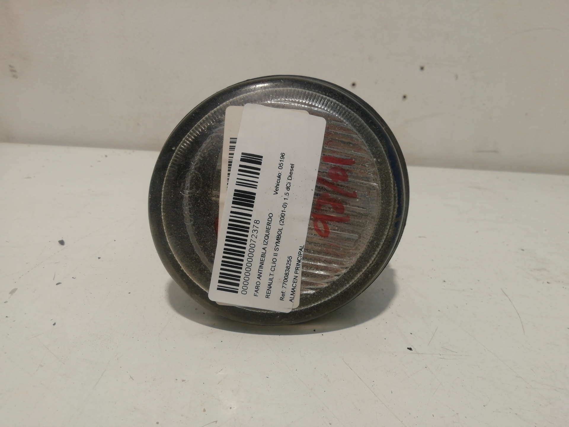 Nebelscheinwerfer links RENAULT CLIO II SYMBOL