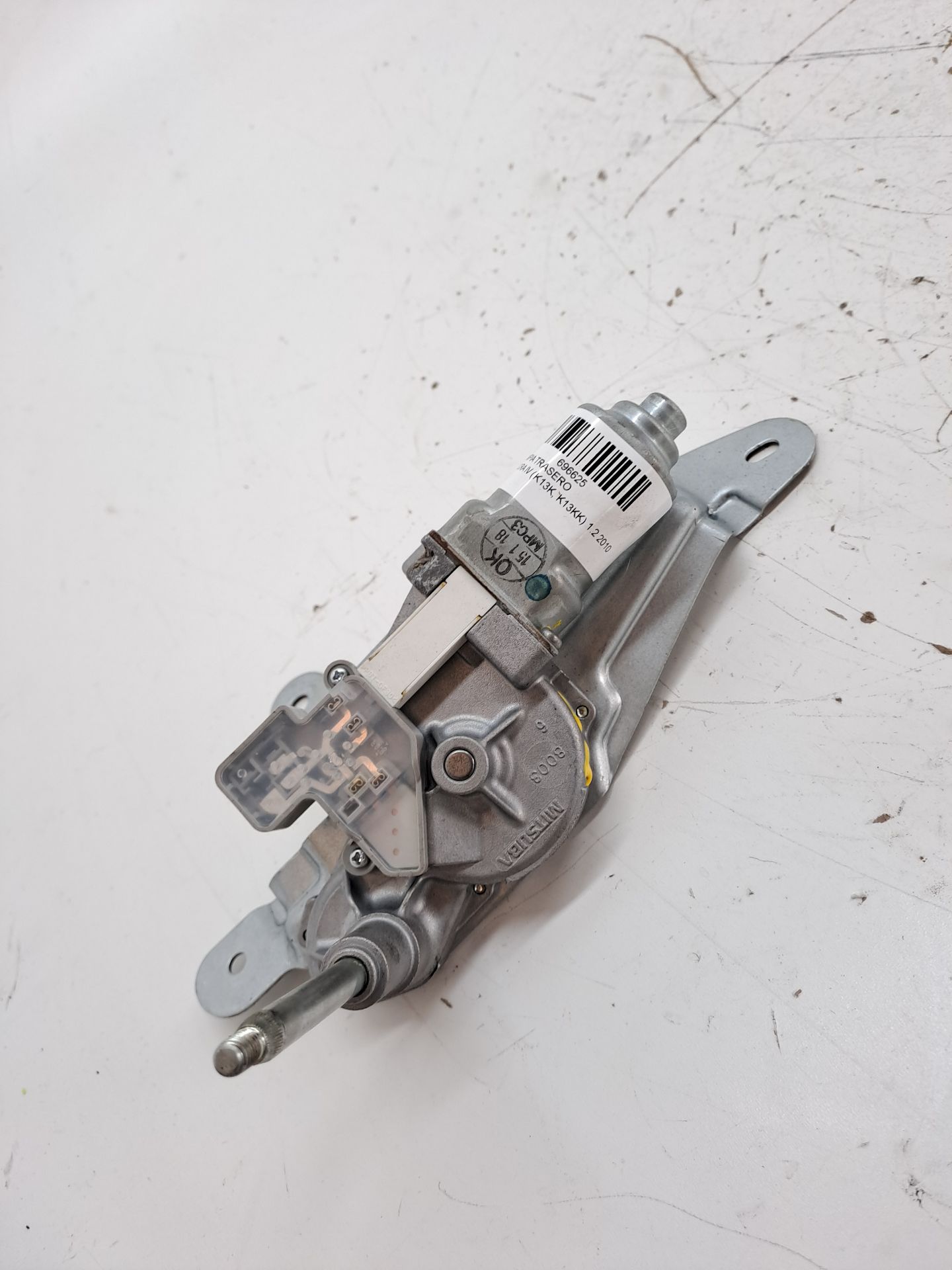 Scheibenwischermotor hinten NISSAN MICRA IV (K13K, K13KK)