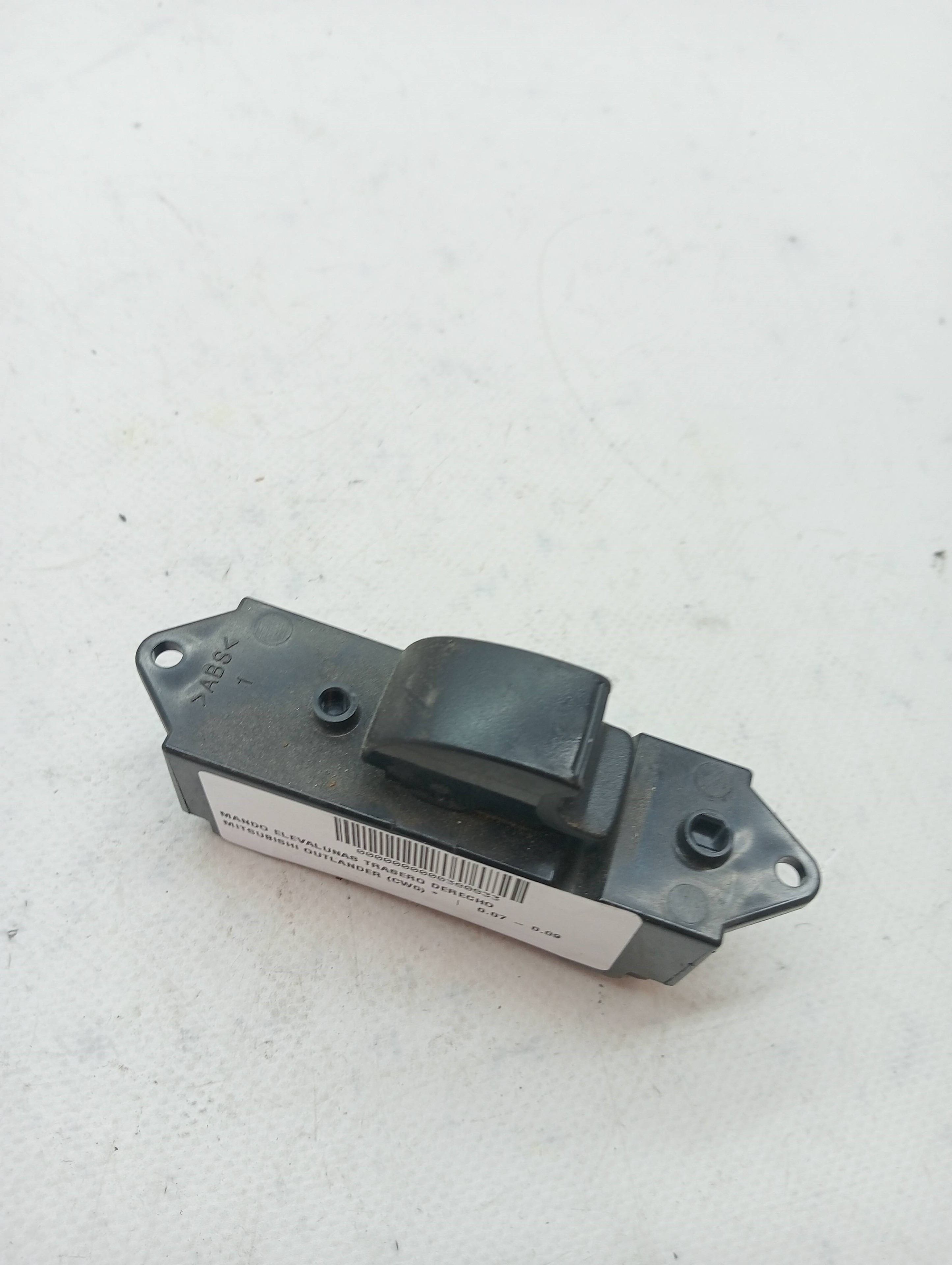 Rear Right Window Switch MITSUBISHI OUTLANDER (CW0)