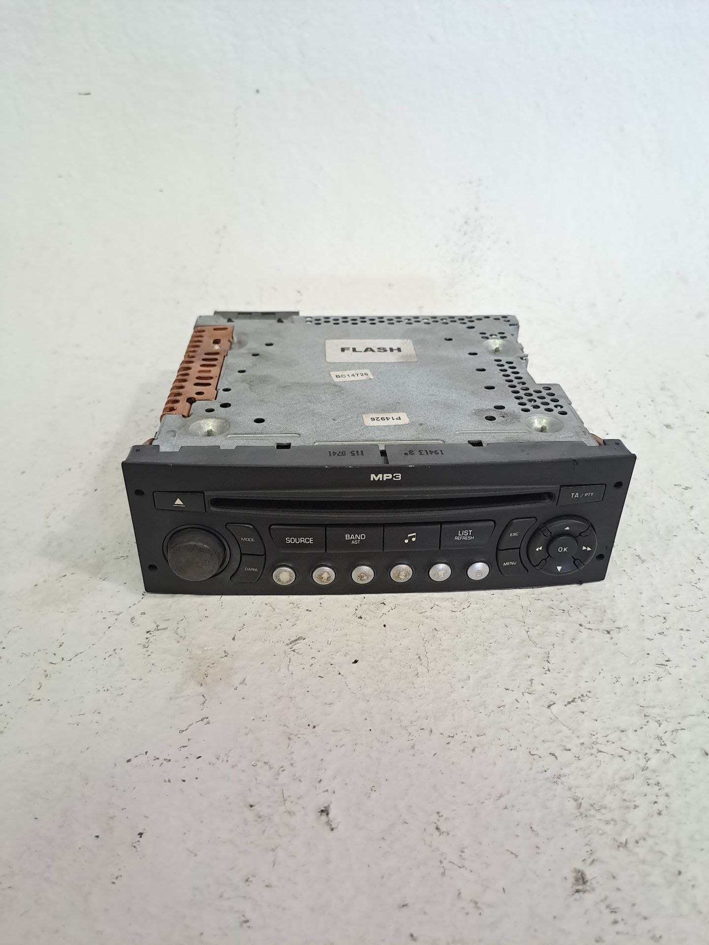 Audio system / CD radio PEUGEOT 207