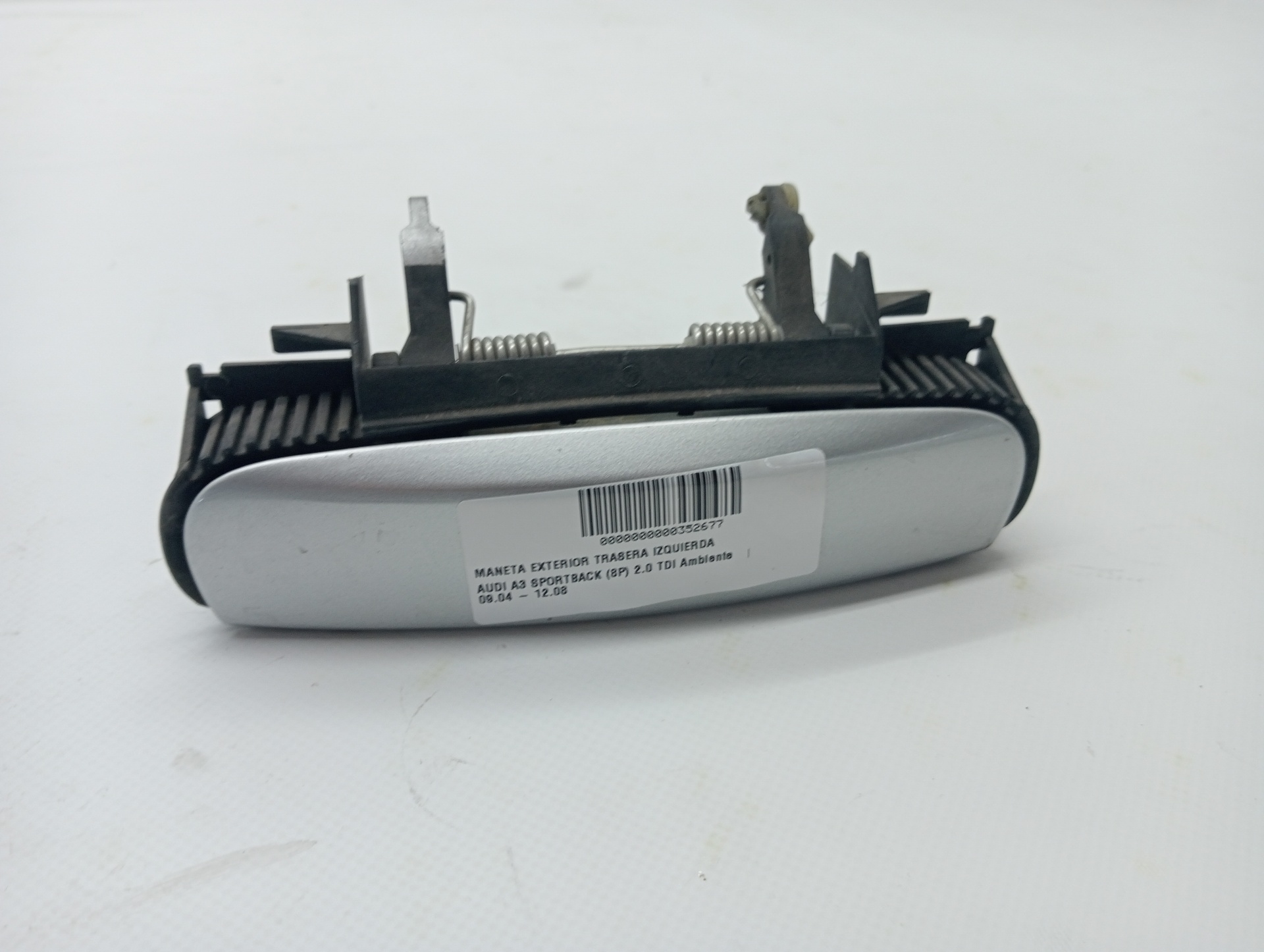 Puxador externo traseiro esquerdo AUDI A3 SPORTBACK (8P)