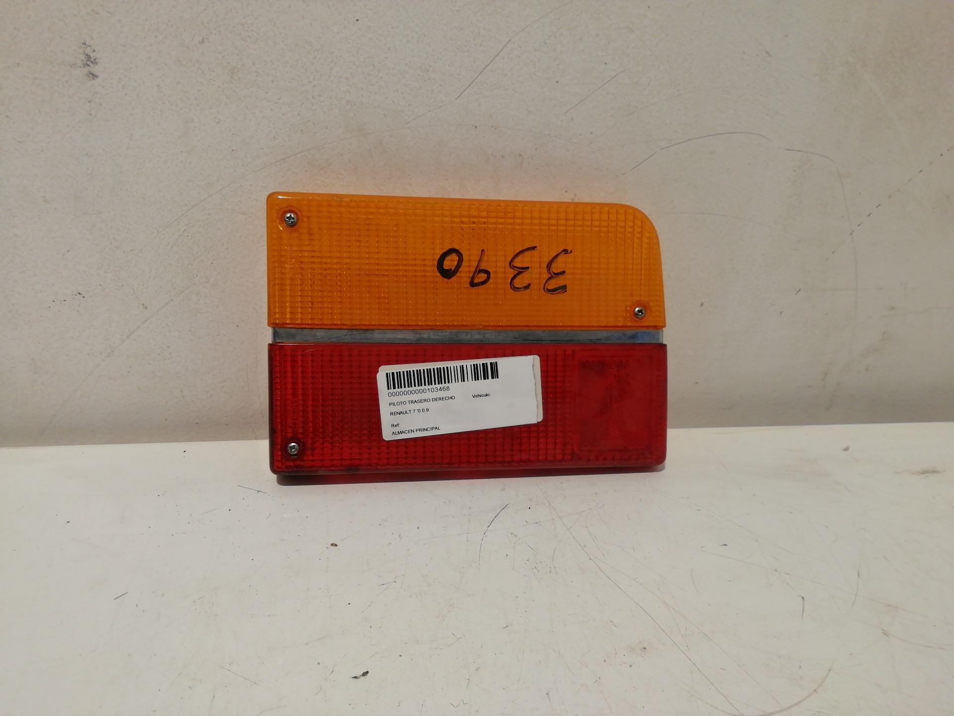 Farol traseiro direito RENAULT SCENIC II