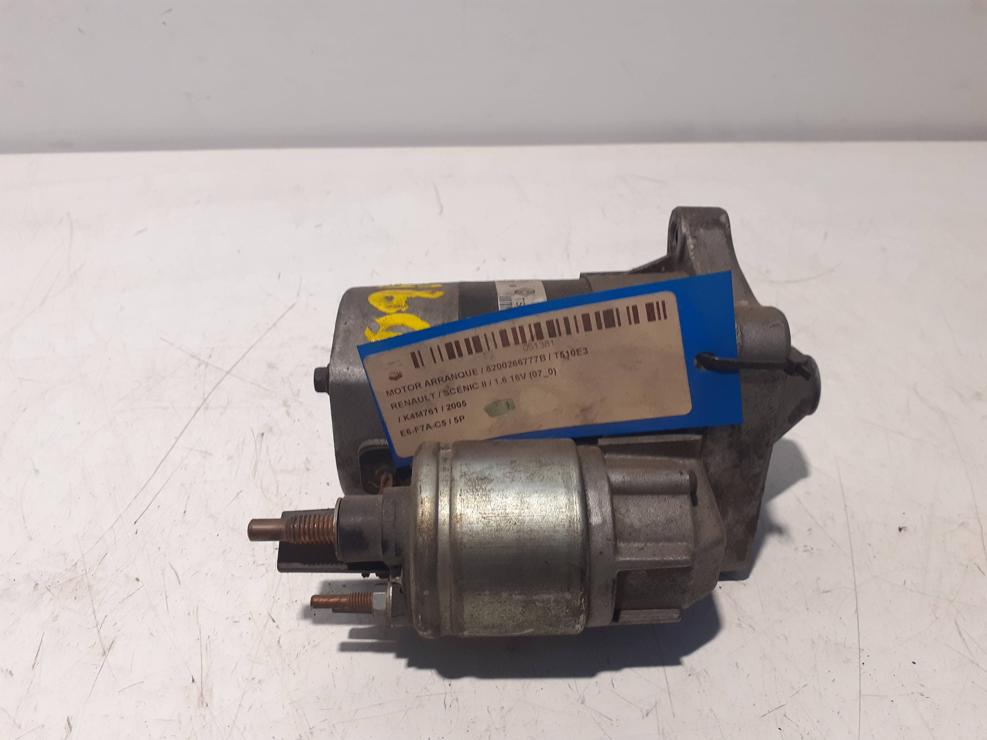 Motorino di avviamento RENAULT SCENIC II
