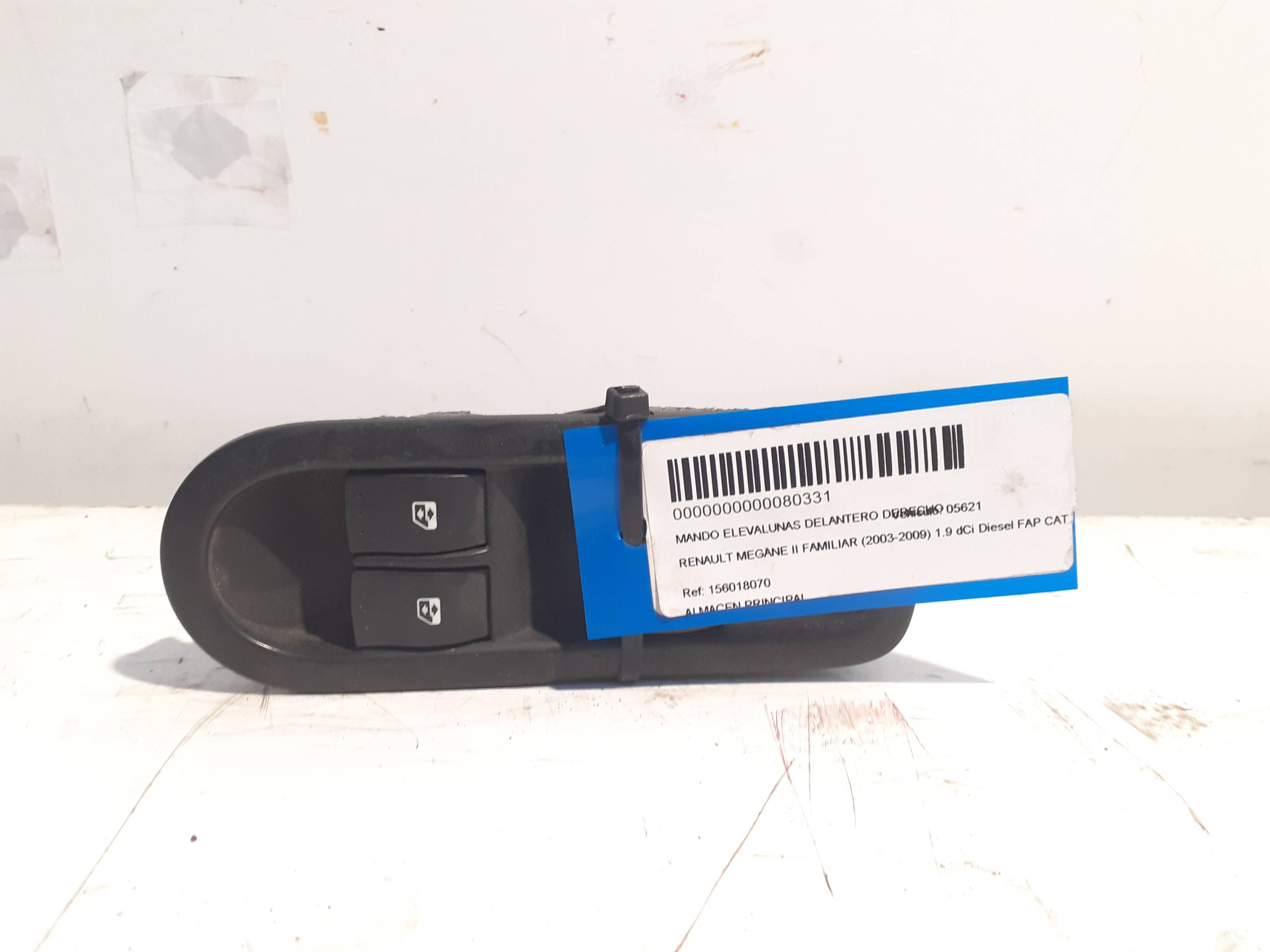 Front Right Window Switch RENAULT MEGANE II FAMILIAR