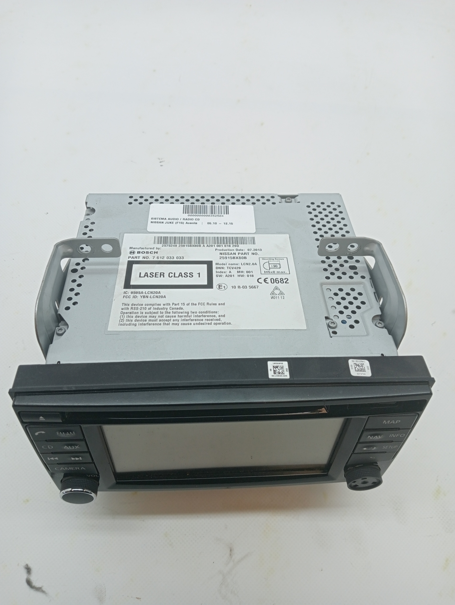 Audiosystem / CD-Radio NISSAN JUKE (F15)