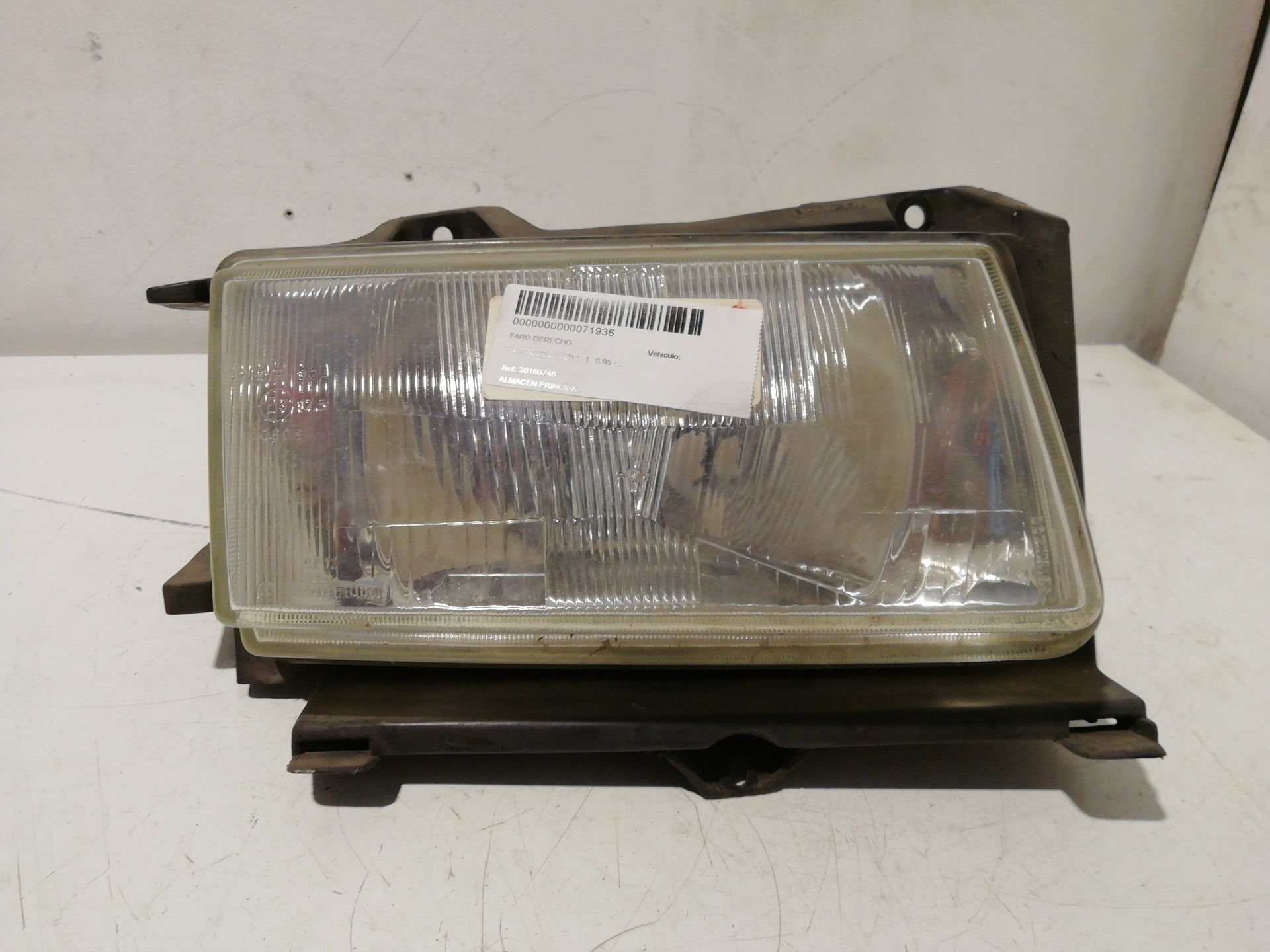 Scheinwerfer rechts FIAT SCUDO (222)