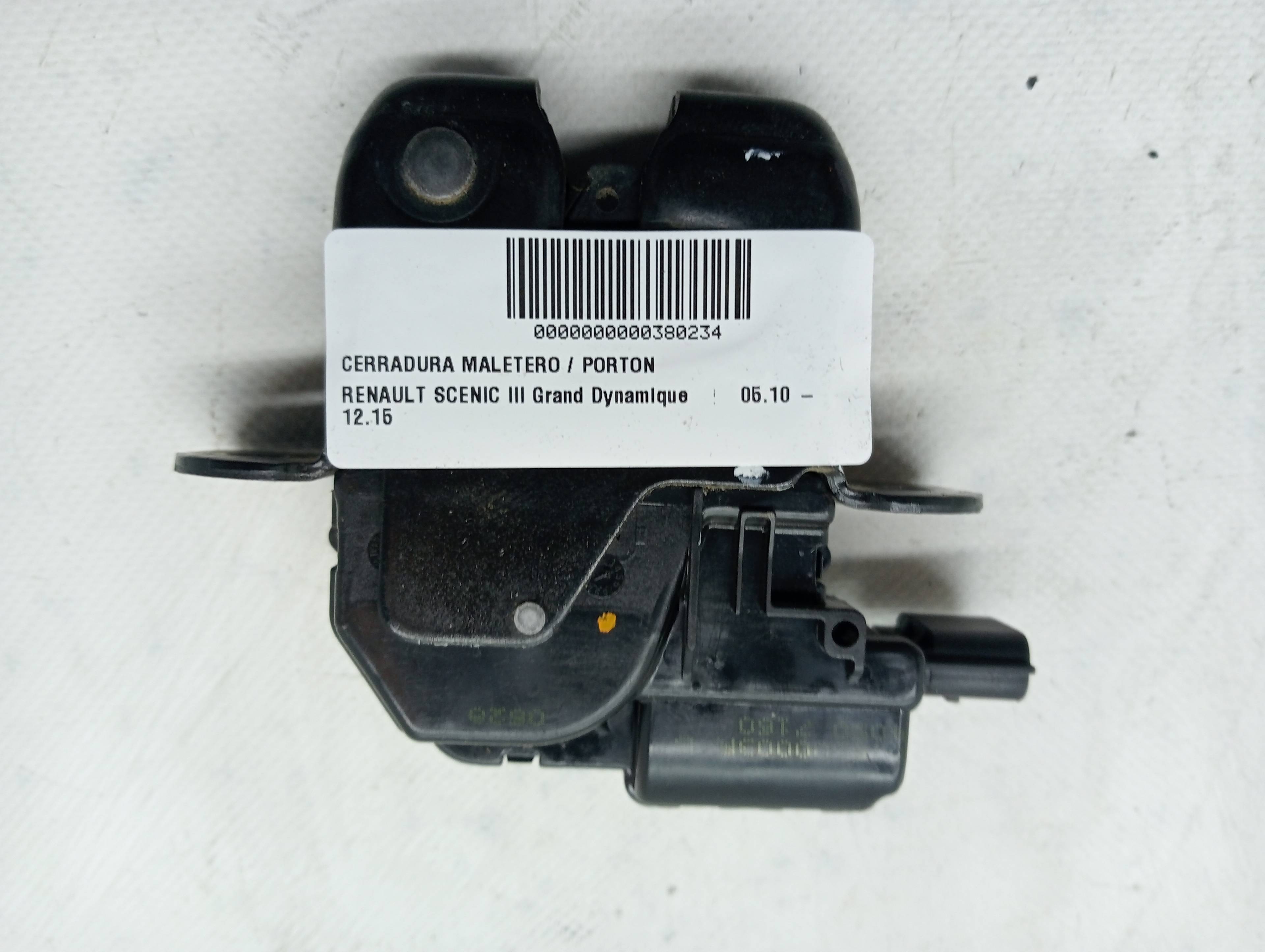 Serratura bagagliaio/portellone RENAULT SCENIC III
