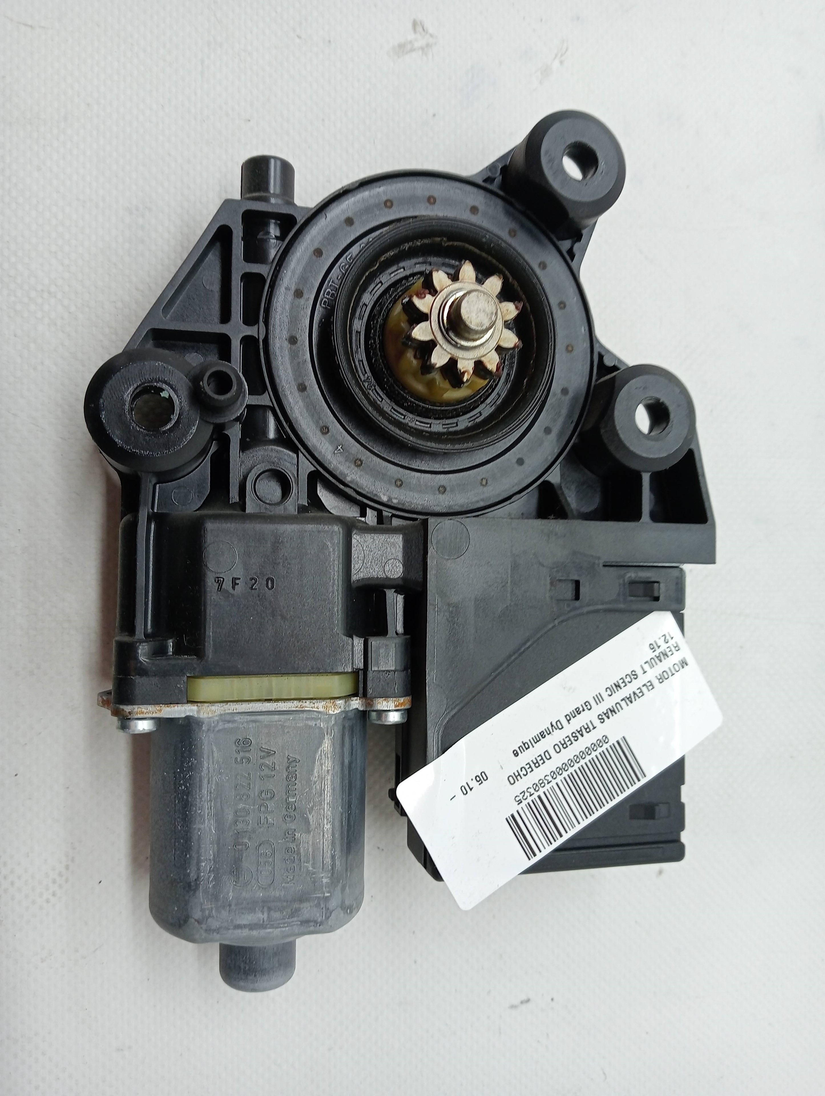 Rear Right Window Motor RENAULT SCENIC III